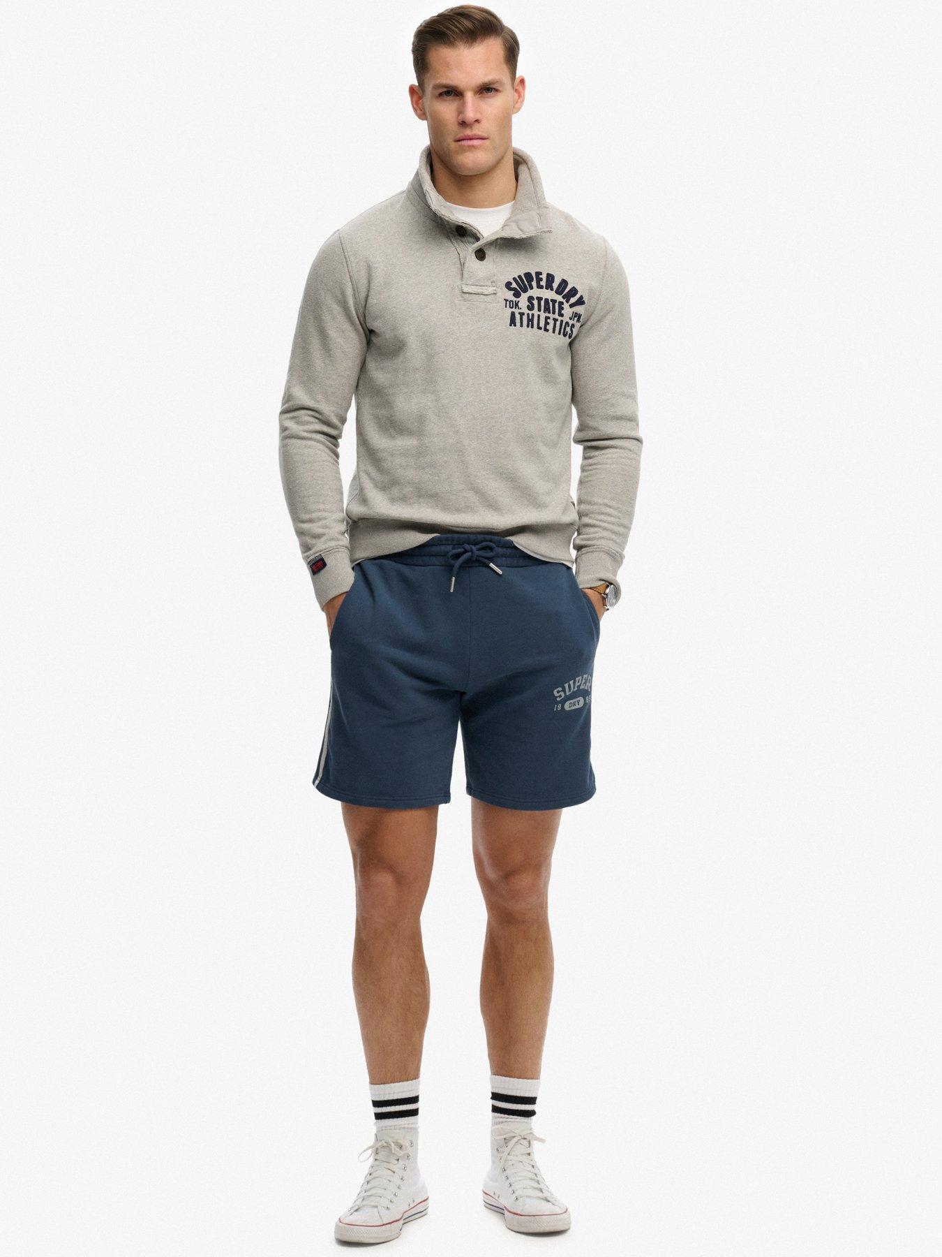 Image 3 of 5 of Superdry Athletic Essentials Shorts - Navy
