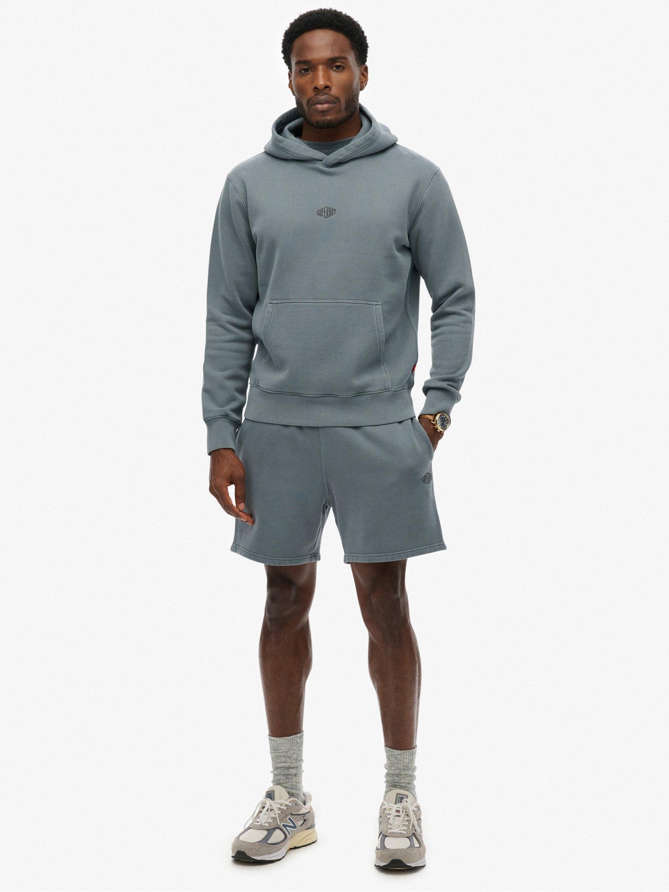 Image 3 of 5 of Superdry Superdry Micro Logo Hoodie - Dark Blue
