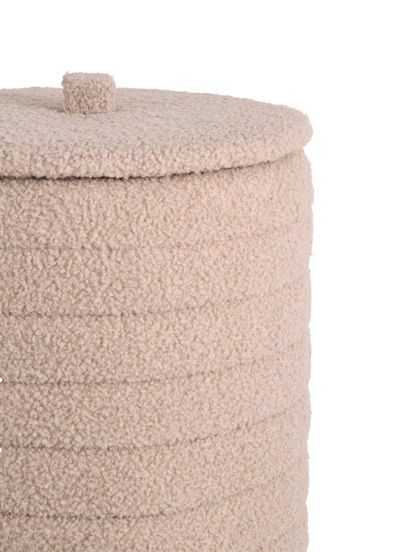 Image 4 of 8 of The Very Collection Ribbed Laundry Hamper