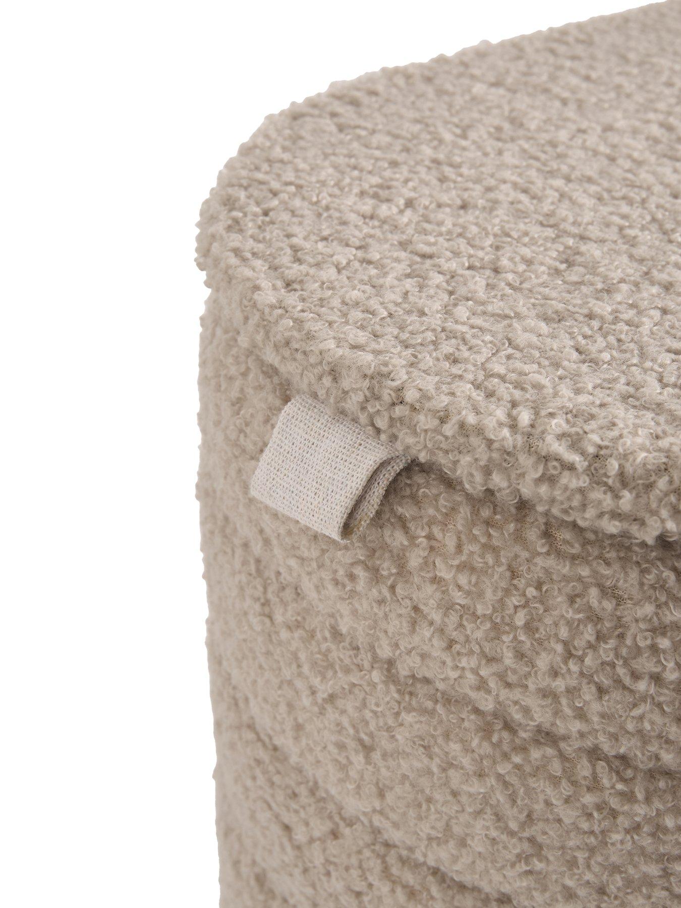 Image 5 of 8 of The Very Collection Ribbed Laundry Sorter - Mink