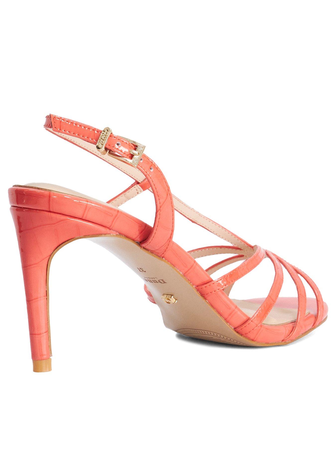 Image 3 of 6 of Dune London Morning Strap Heel - Pink