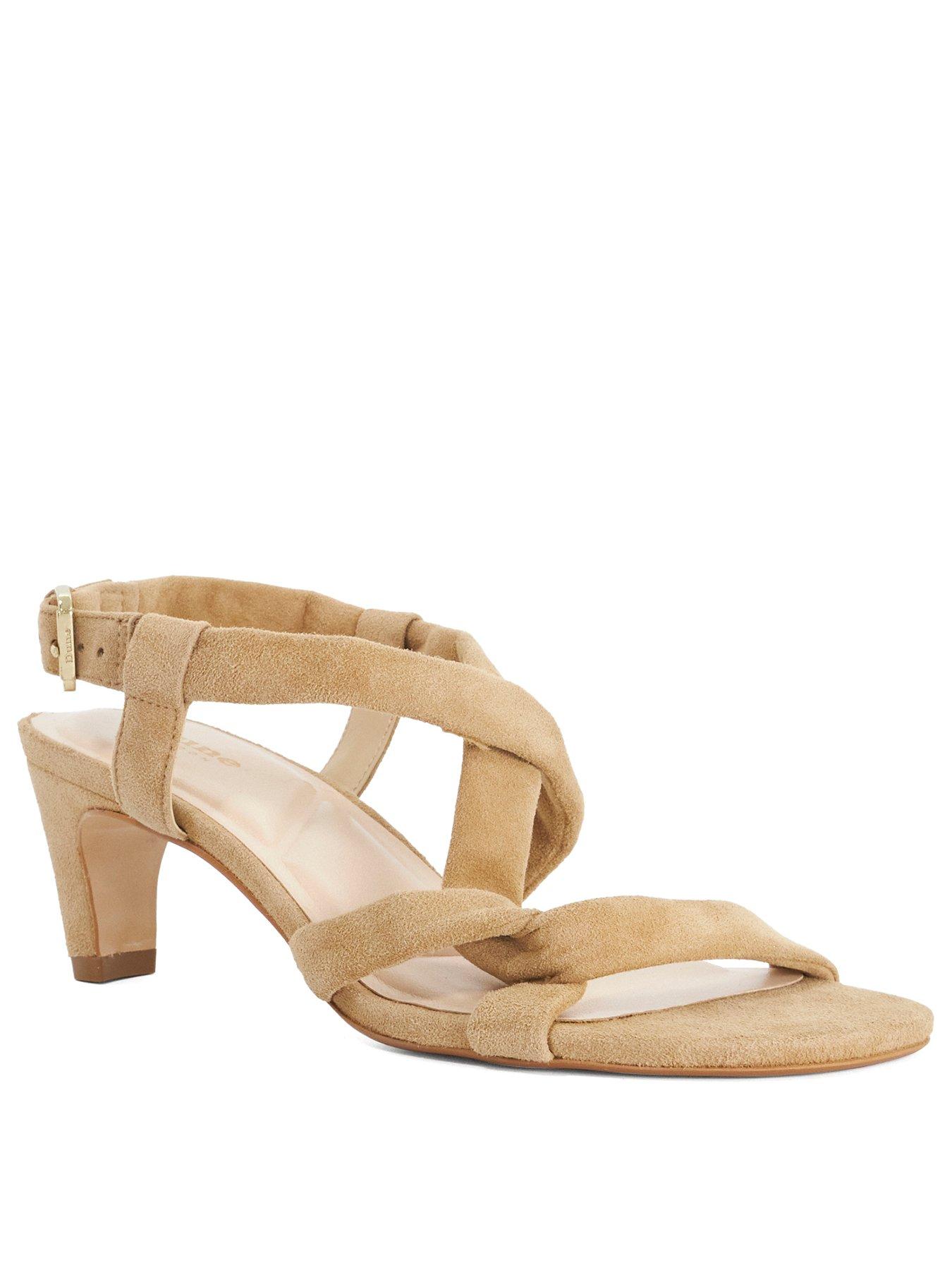 Image 2 of 6 of Dune London Motivating Strap Heel - Camel