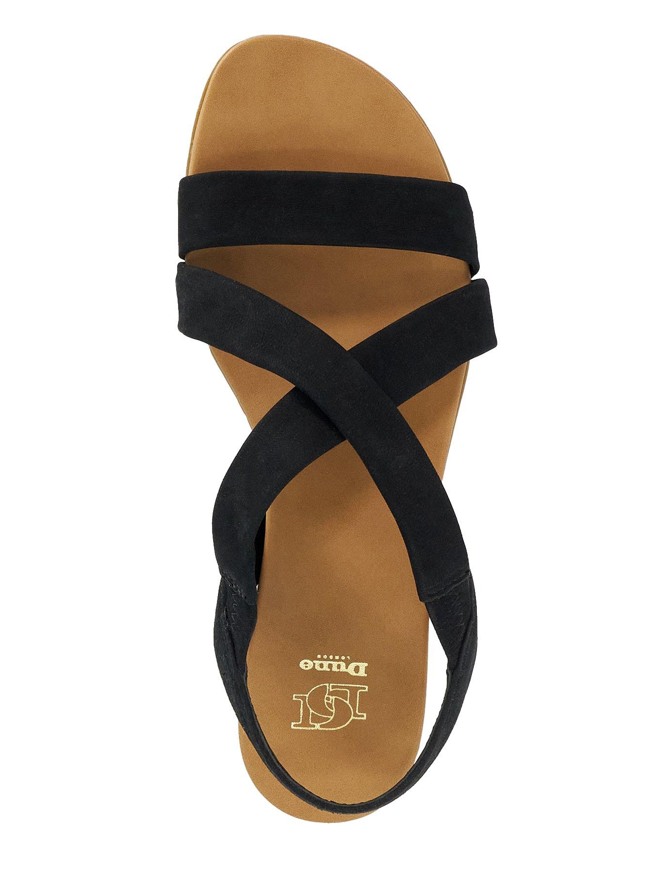 Image 4 of 6 of Dune London Landies Flat Sandals - Black