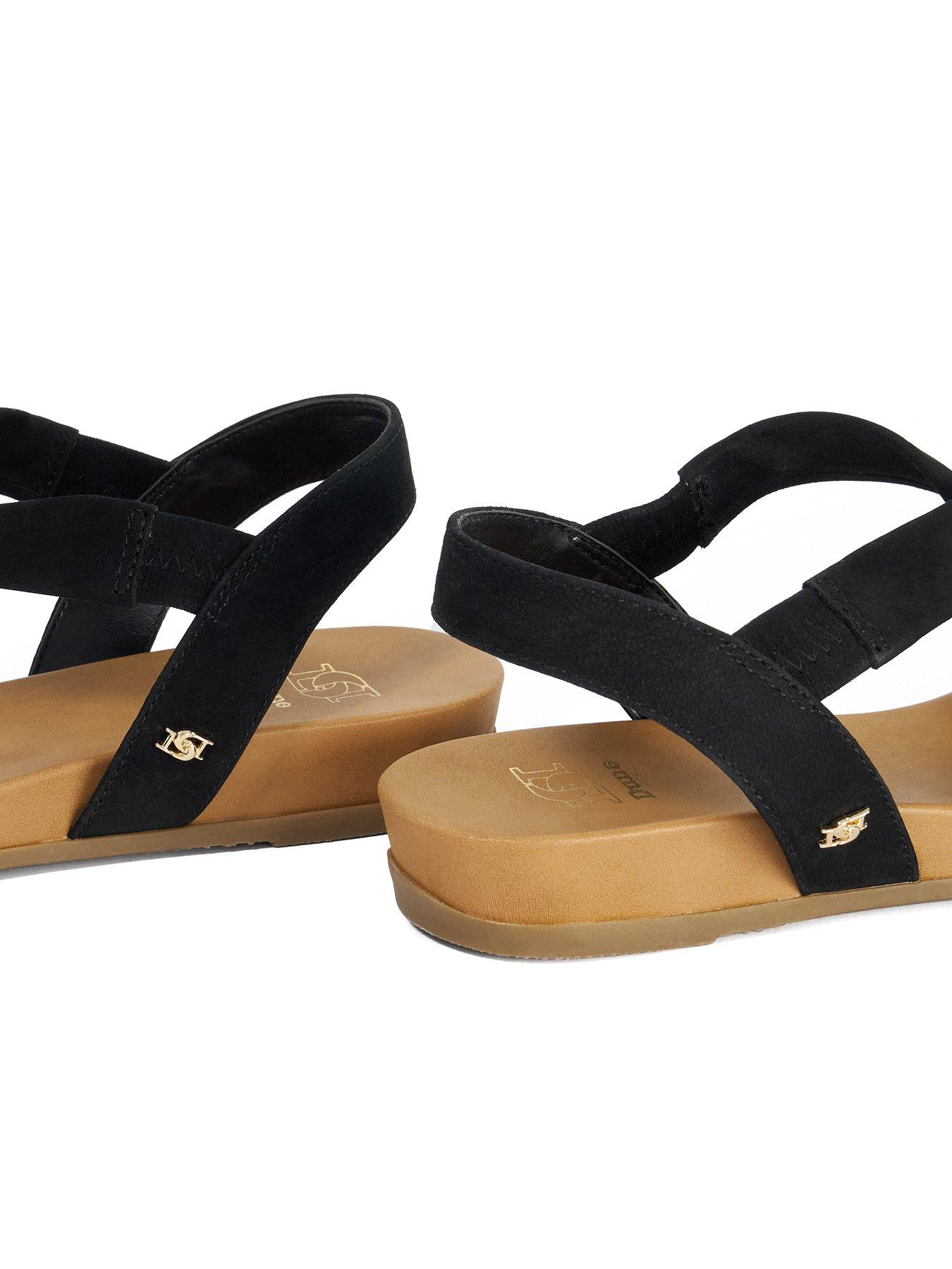 Image 5 of 6 of Dune London Landies Flat Sandals - Black