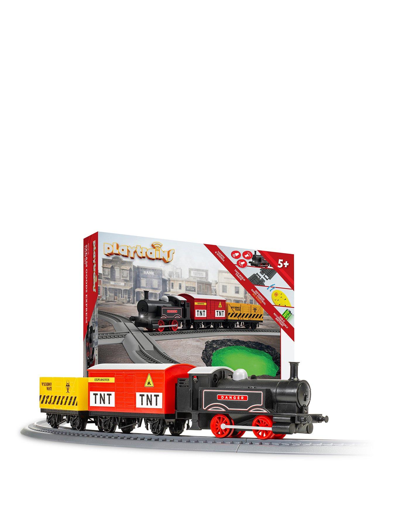Image 1 of 7 of Hornby Playtrains Steam Goods Express Train Set