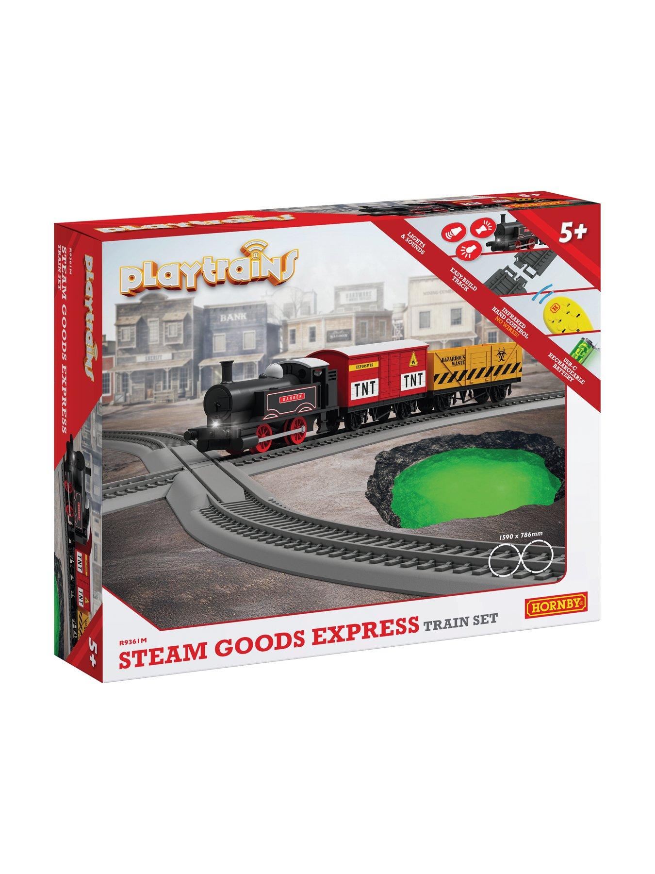 Image 7 of 7 of Hornby Playtrains Steam Goods Express Train Set