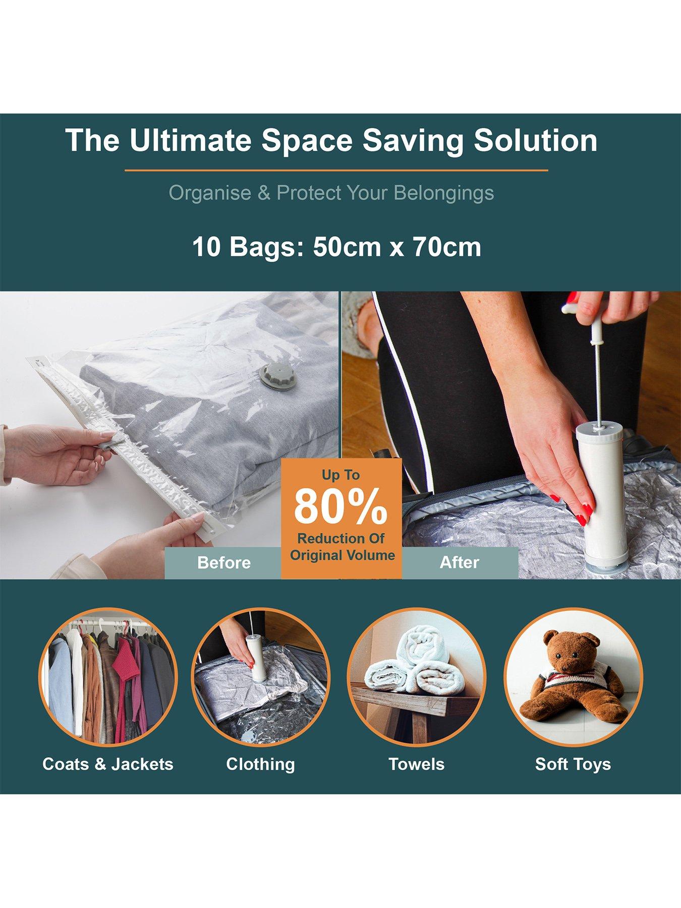 Image 3 of 7 of Our House Vacuum Storage Bags With Vacuum Pump, 10 Pack
