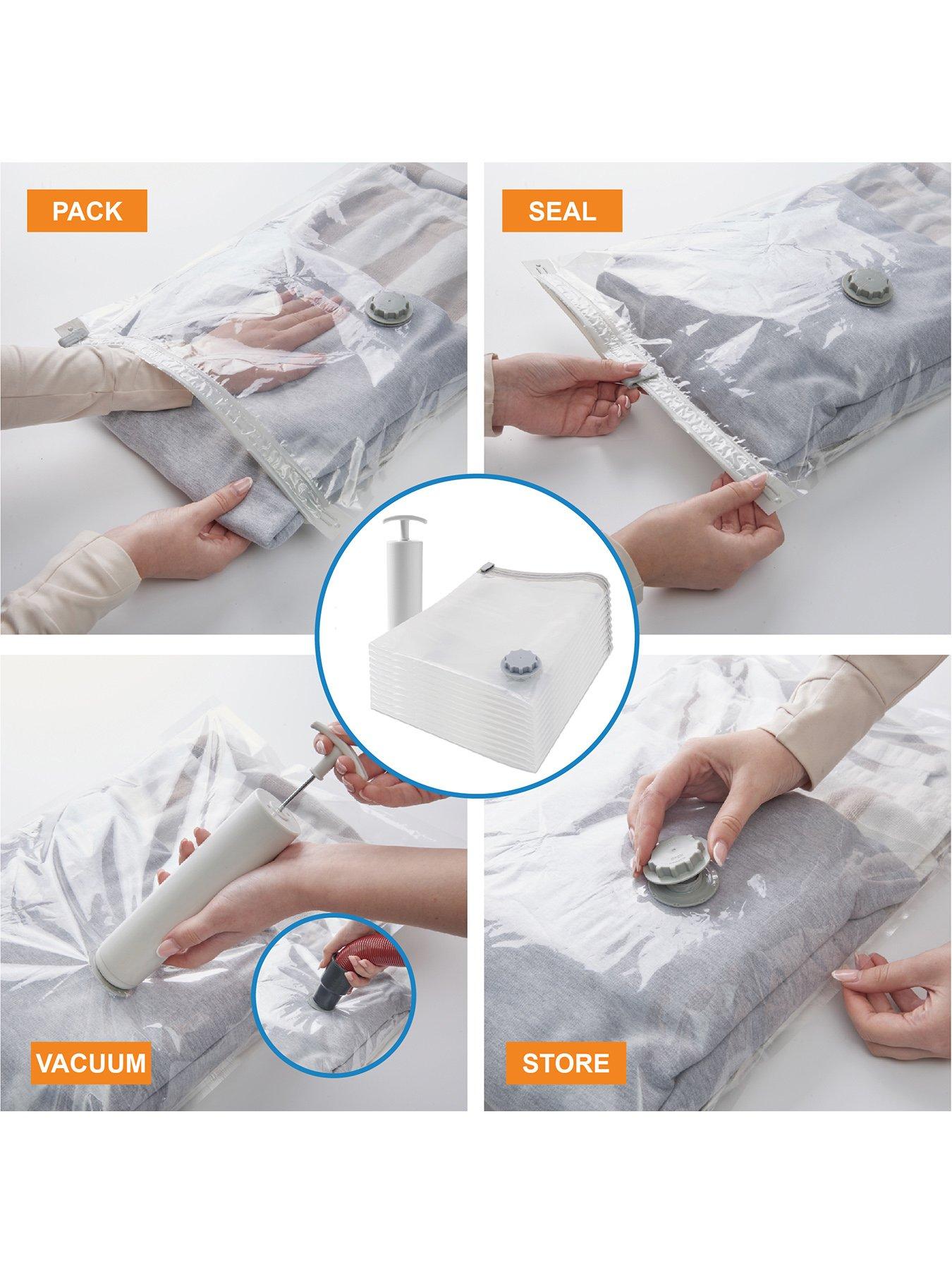 Image 5 of 7 of Our House Vacuum Storage Bags With Vacuum Pump, 10 Pack