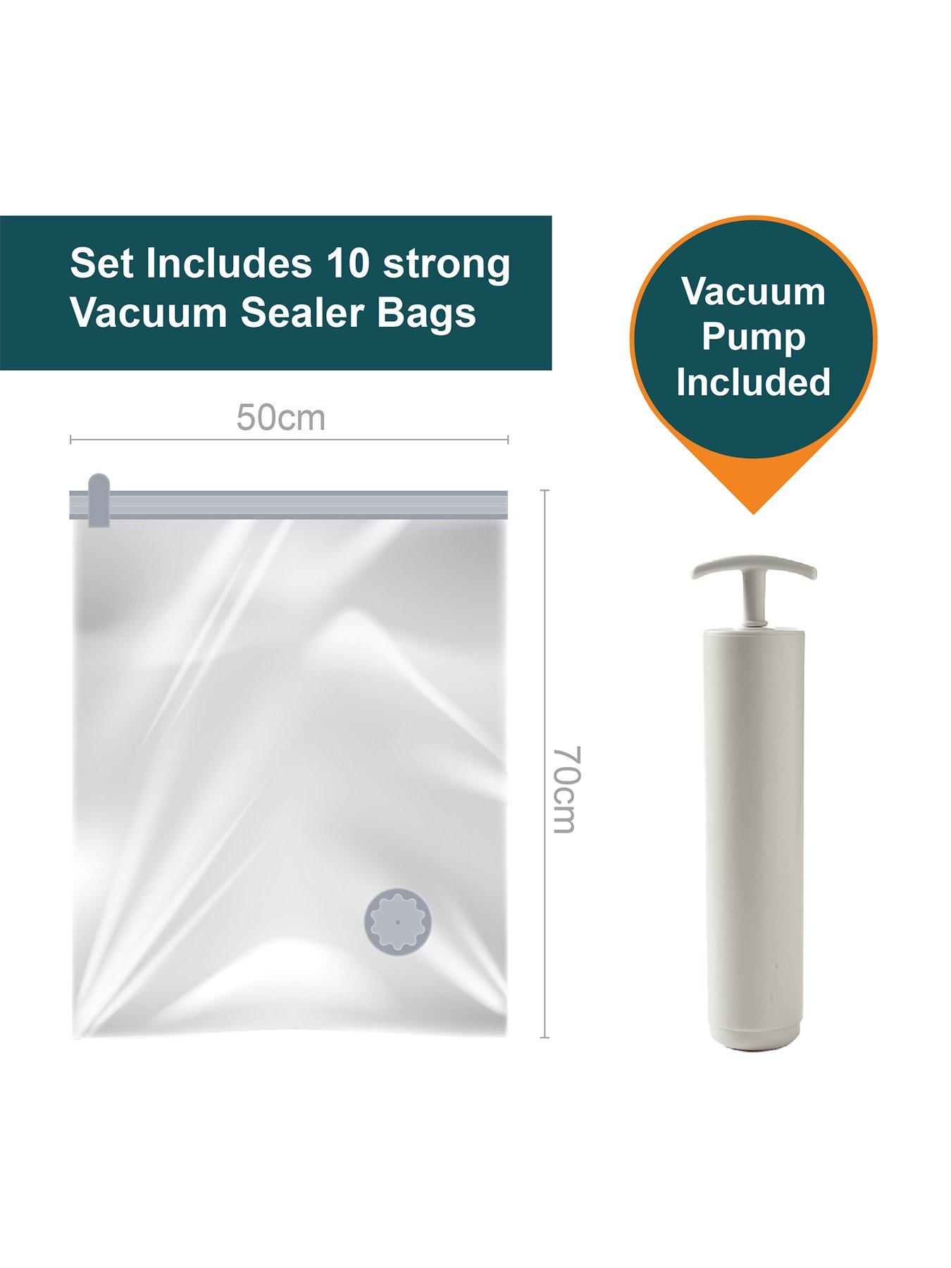 Image 6 of 7 of Our House Vacuum Storage Bags With Vacuum Pump, 10 Pack