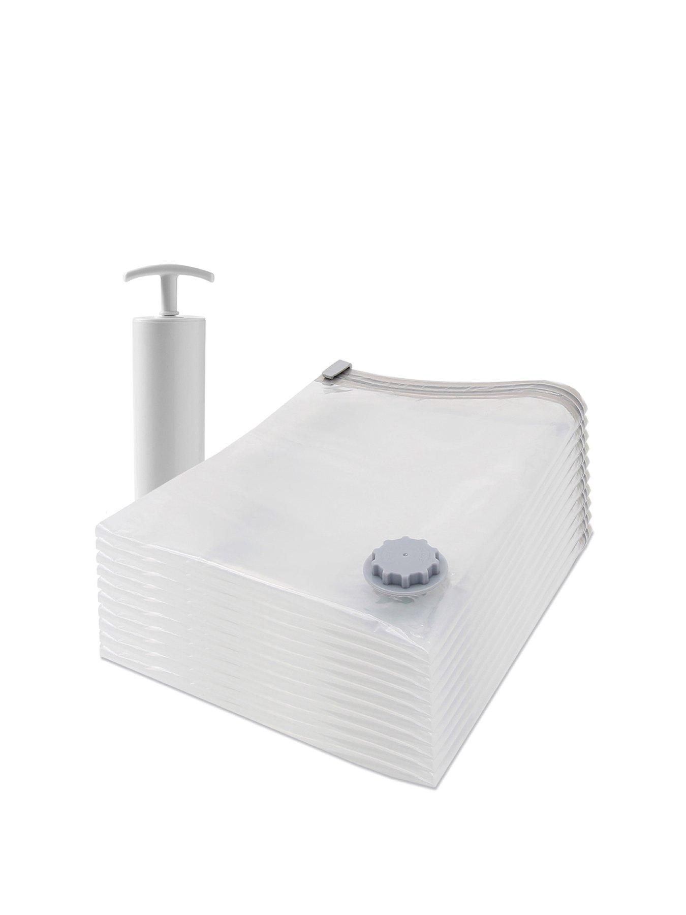 Our House Large Vacuum Storage Bags With Vacuum Pump, 10 Pack