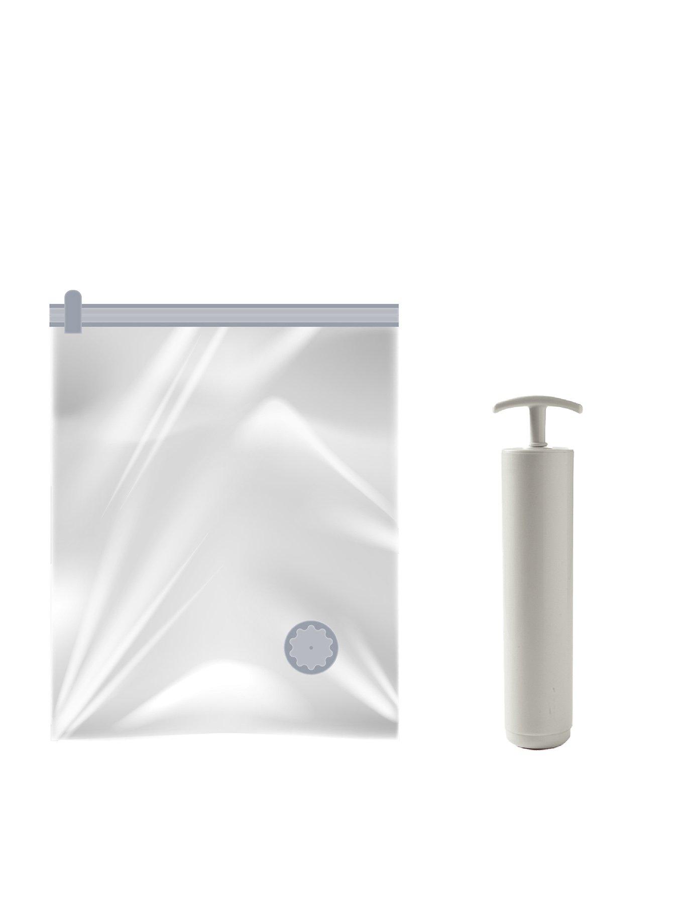 Our House Combo Vacuum Storage Bags With Vacuum Pump, 30 Pack