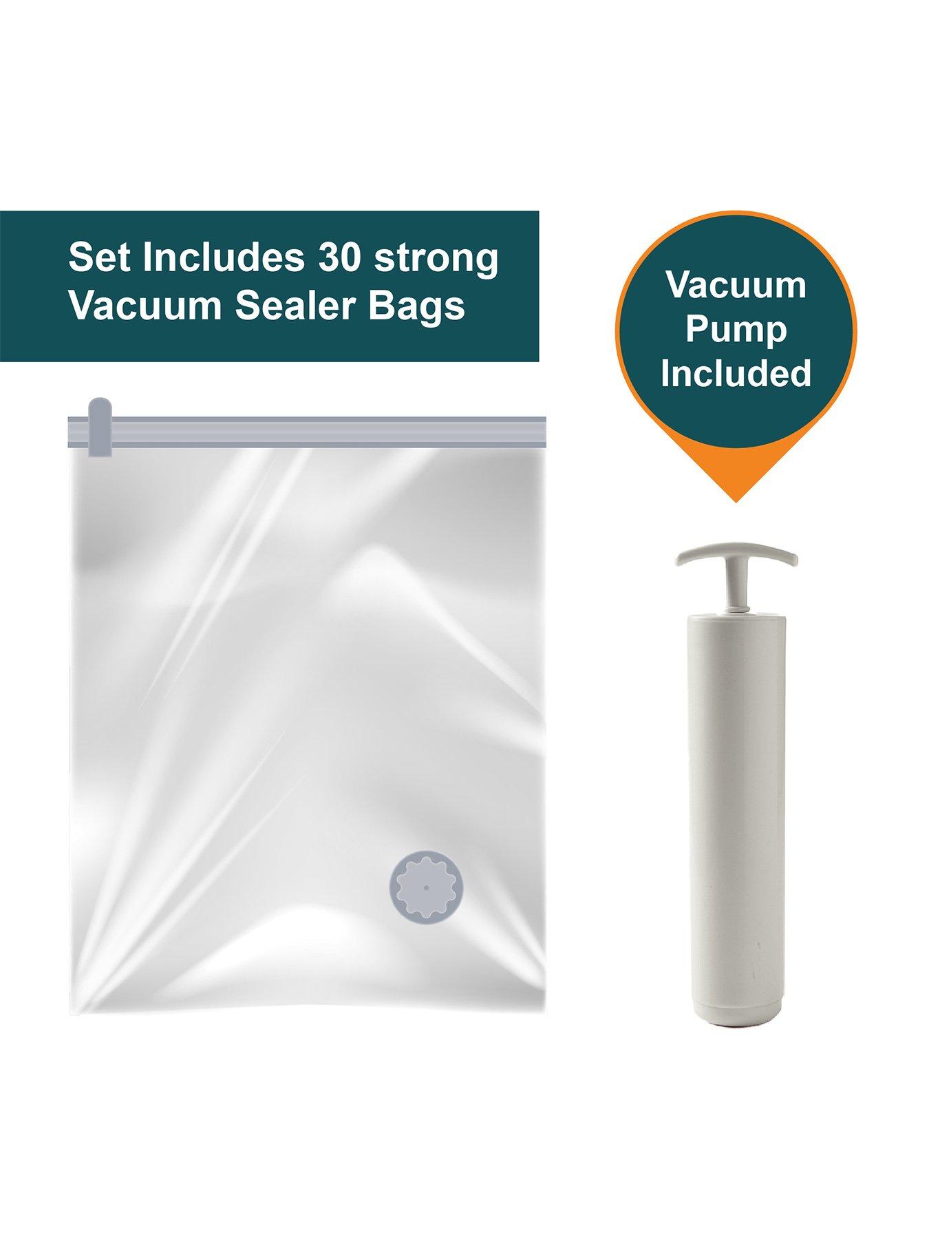 Image 6 of 7 of Our House Combo Vacuum Storage Bags With Vacuum Pump, 30 Pack