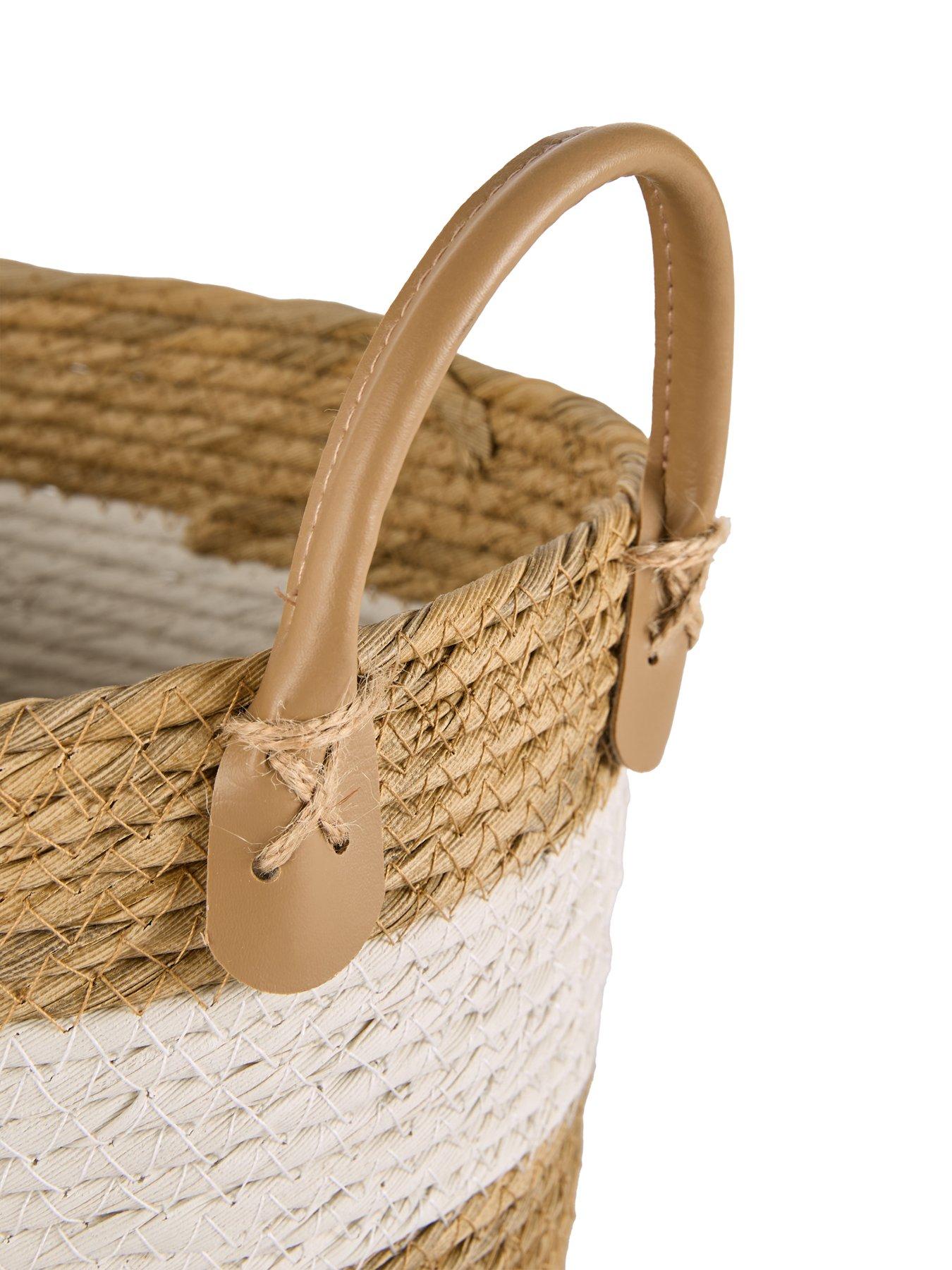 Image 5 of 8 of The Very Collection Set Of 3 Oval Storage With Handle