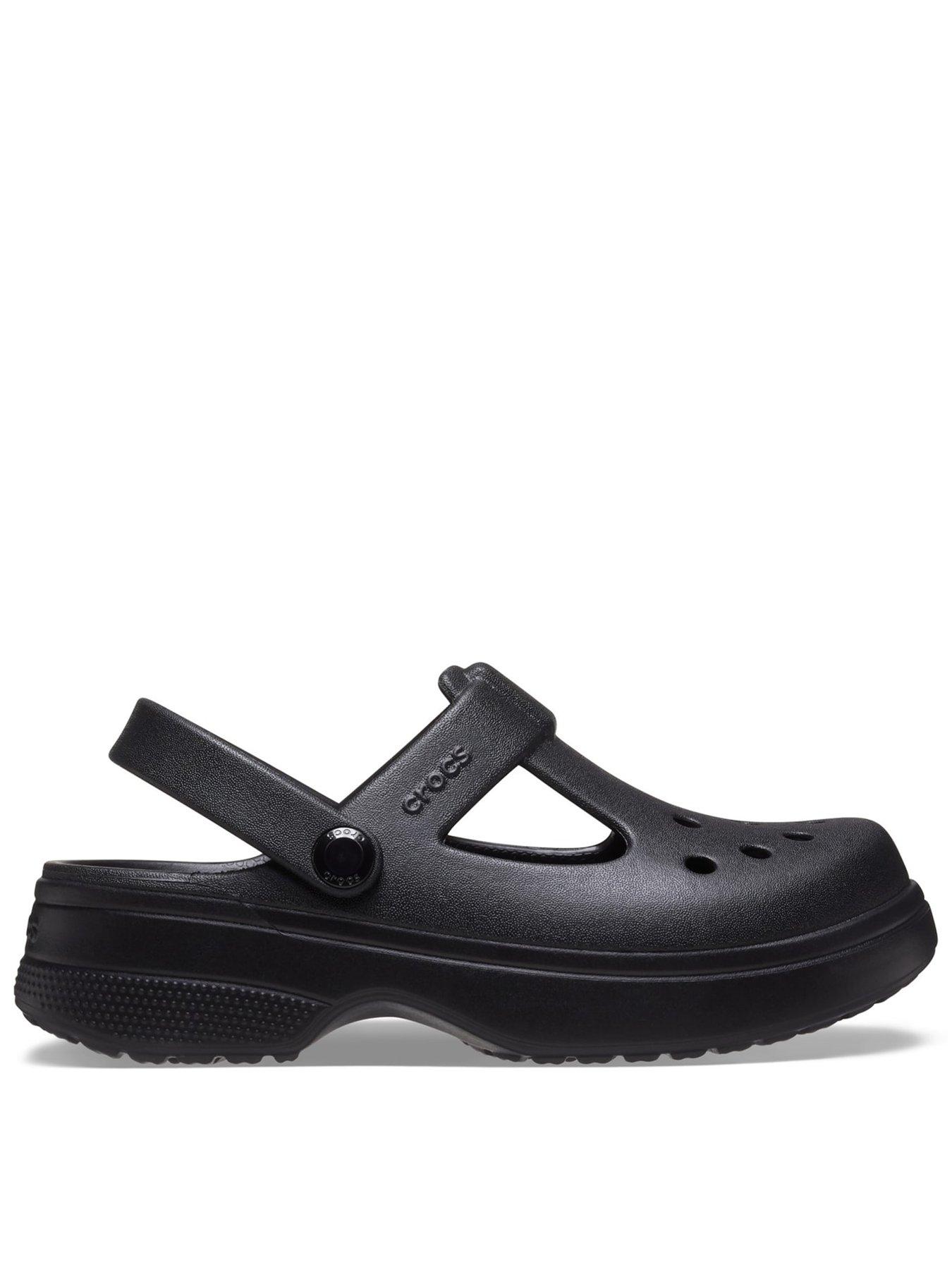 Crocs Kids Classic Mary-jane Clog - Black