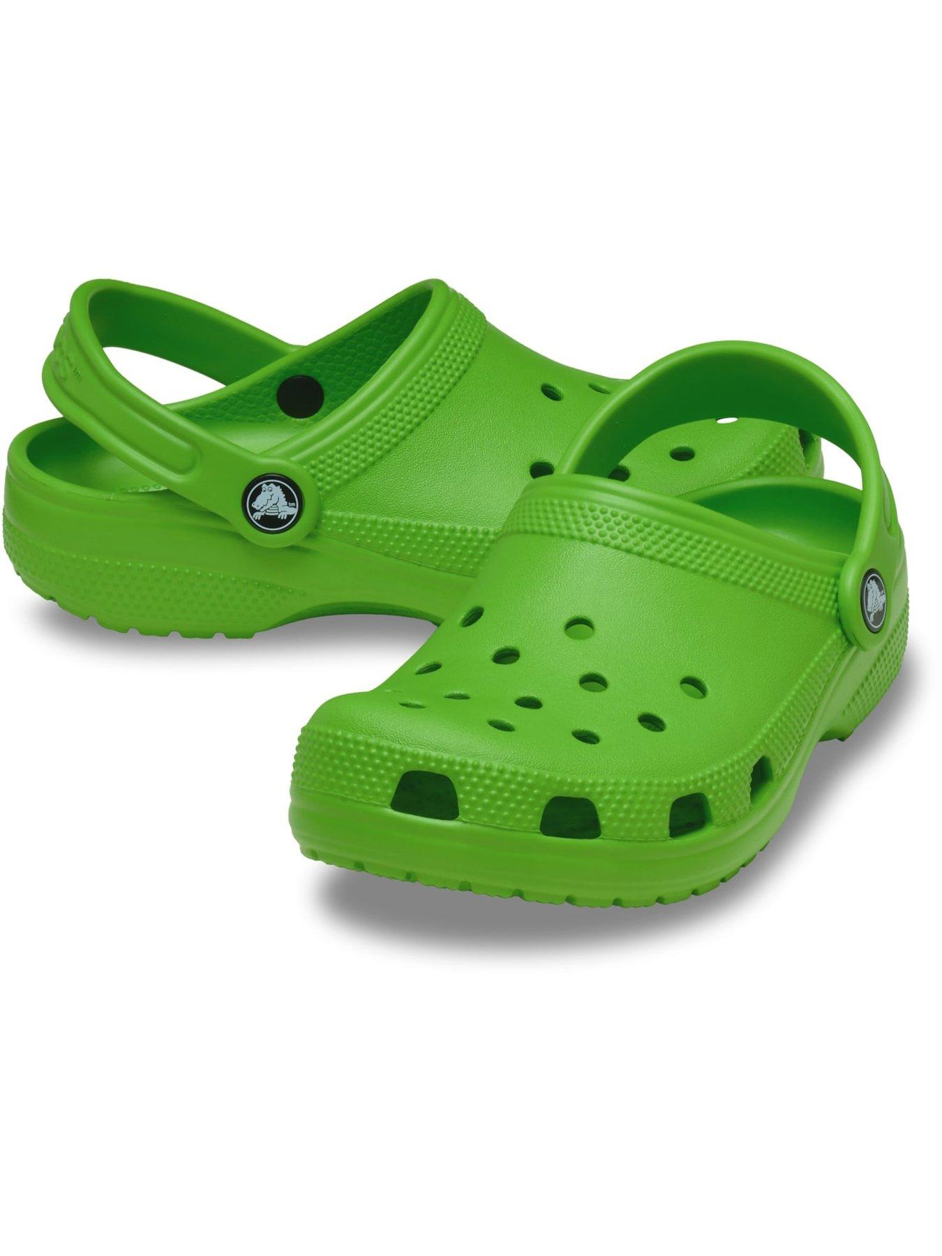 Image 6 of 6 of Crocs Kids Classic Clog - Green