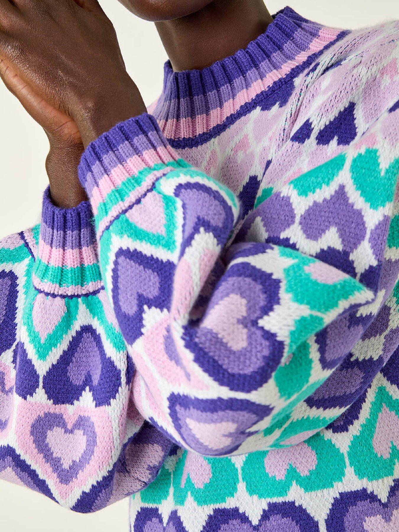 Image 5 of 5 of Roman Heart High Neck Knit Jumper
