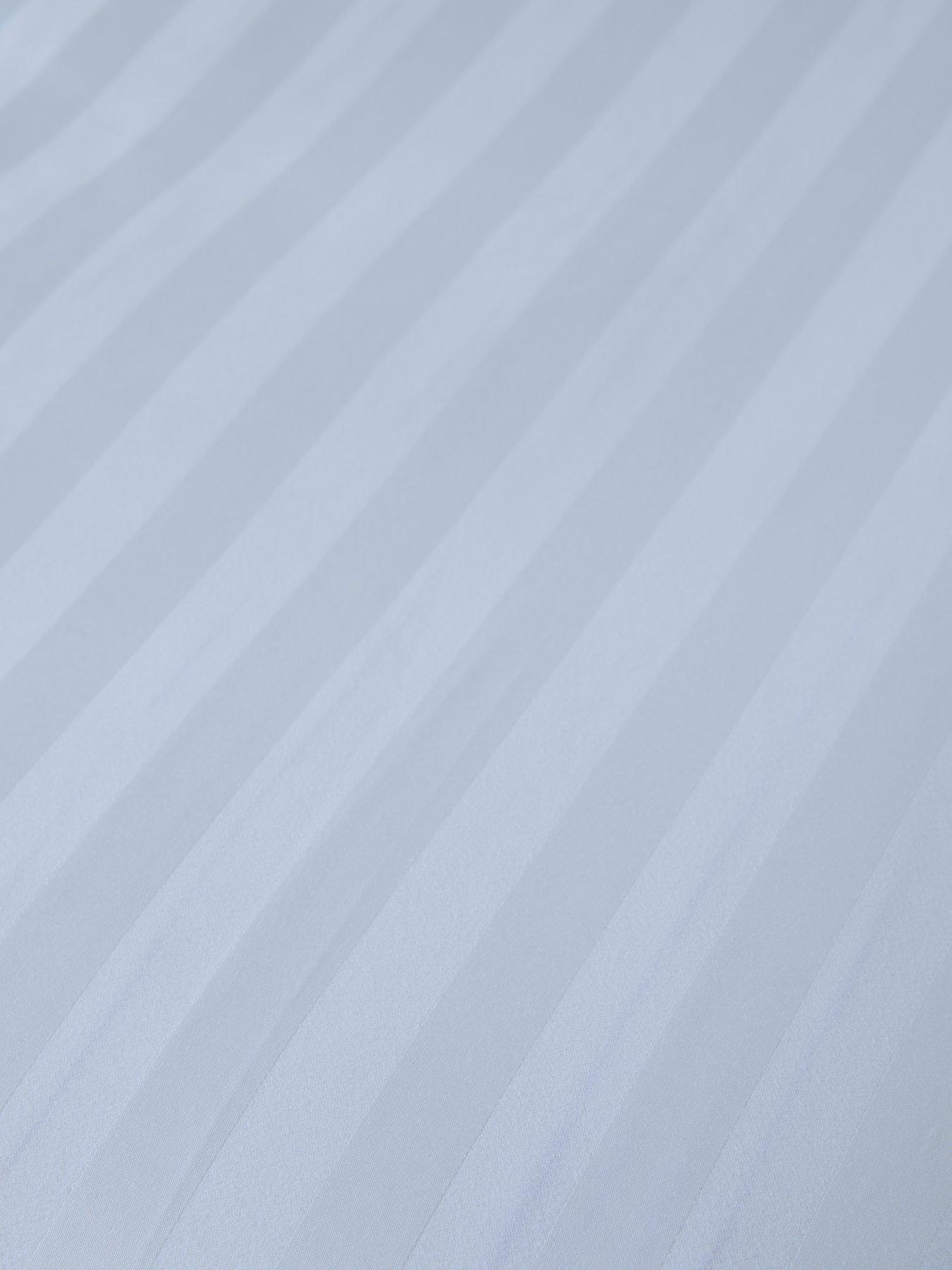 Image 3 of 3 of The Very Collection Super Soft Hotel Stripe 28cm Fitted Sheet