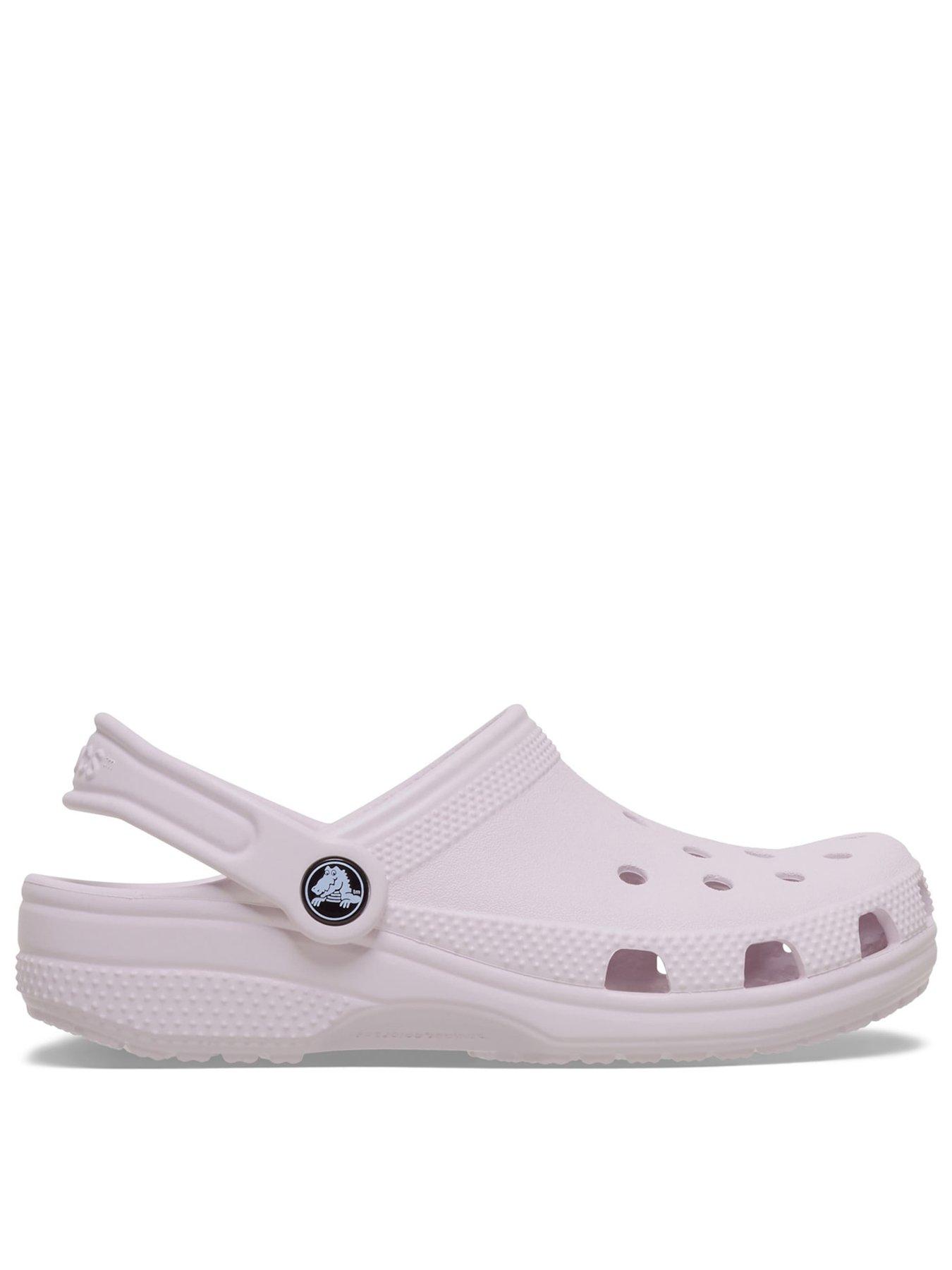 Crocs Kids Classic Clog, White, Size 11 Younger