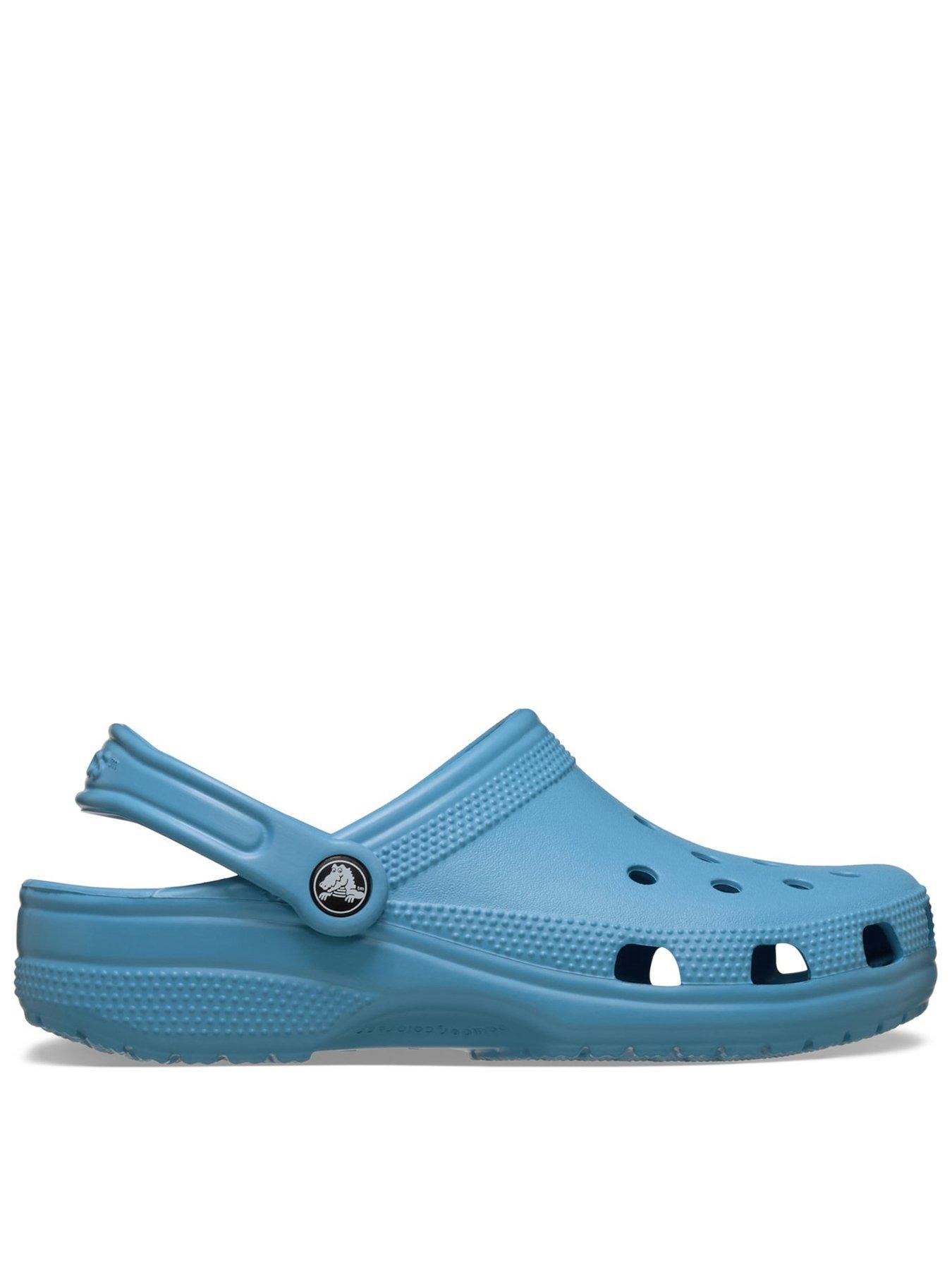 Crocs Kids Classic Clog, Blue, Size 1 Older