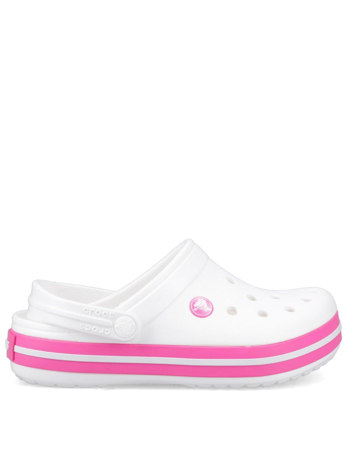 Crocs Kids Crocband Clog - White