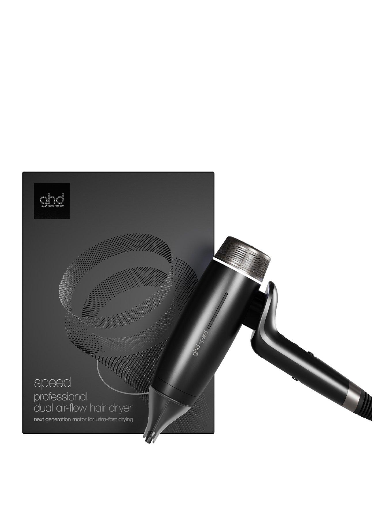 ghd speed hairdryer black