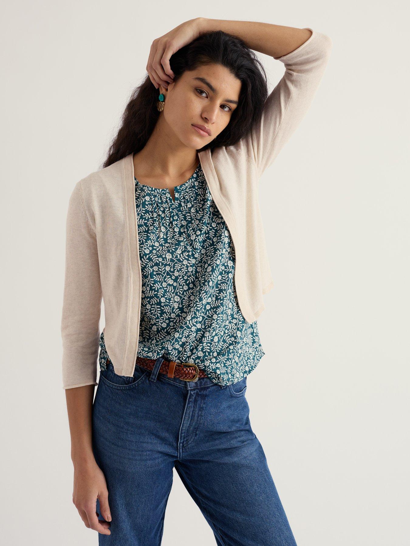 Seasalt Cornwall Vanessa Cardigan - Chalk