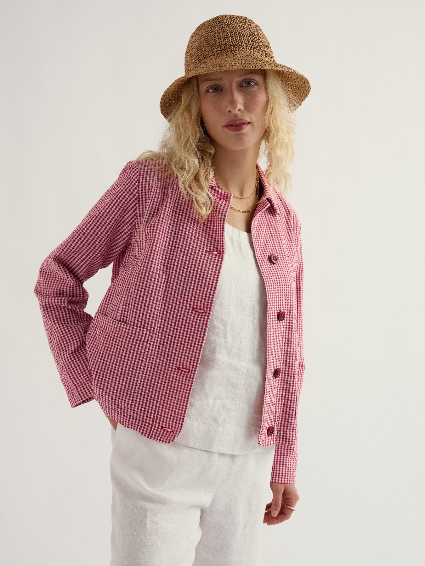 Seasalt Women's Red Cornwall Carnon Downs Jacket Size 22 - Image 2