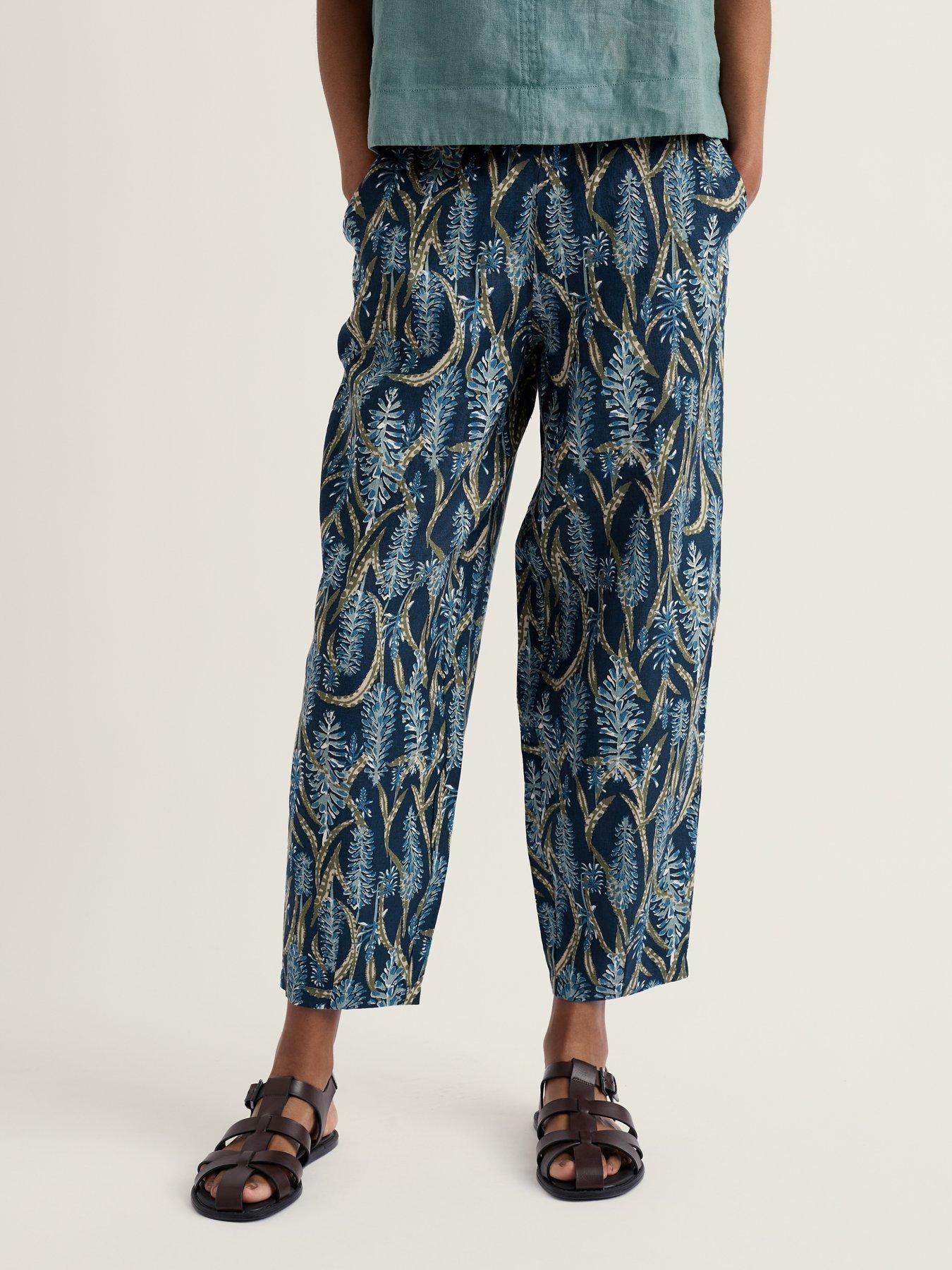 Seasalt Cornwall Noweth Trouser Red Hot Poker Maritime