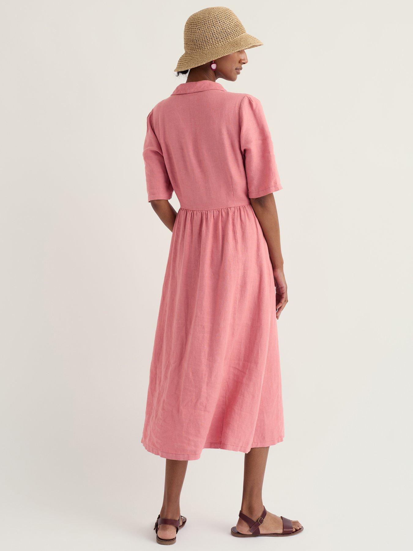 Image 2 of 5 of Seasalt Cornwall Fen Violet Dress Wild Rose