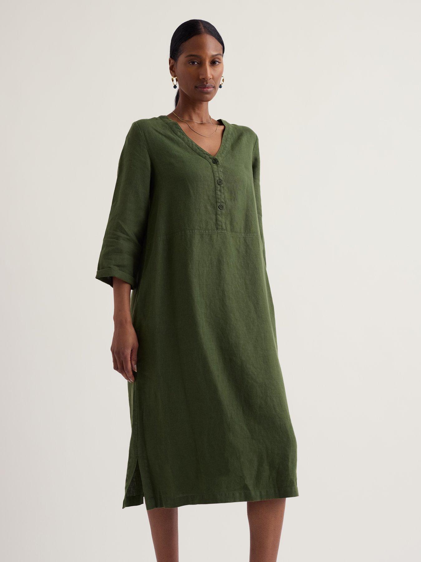 Seasalt Cornwall Dew Drop Dress Hosta - Multi