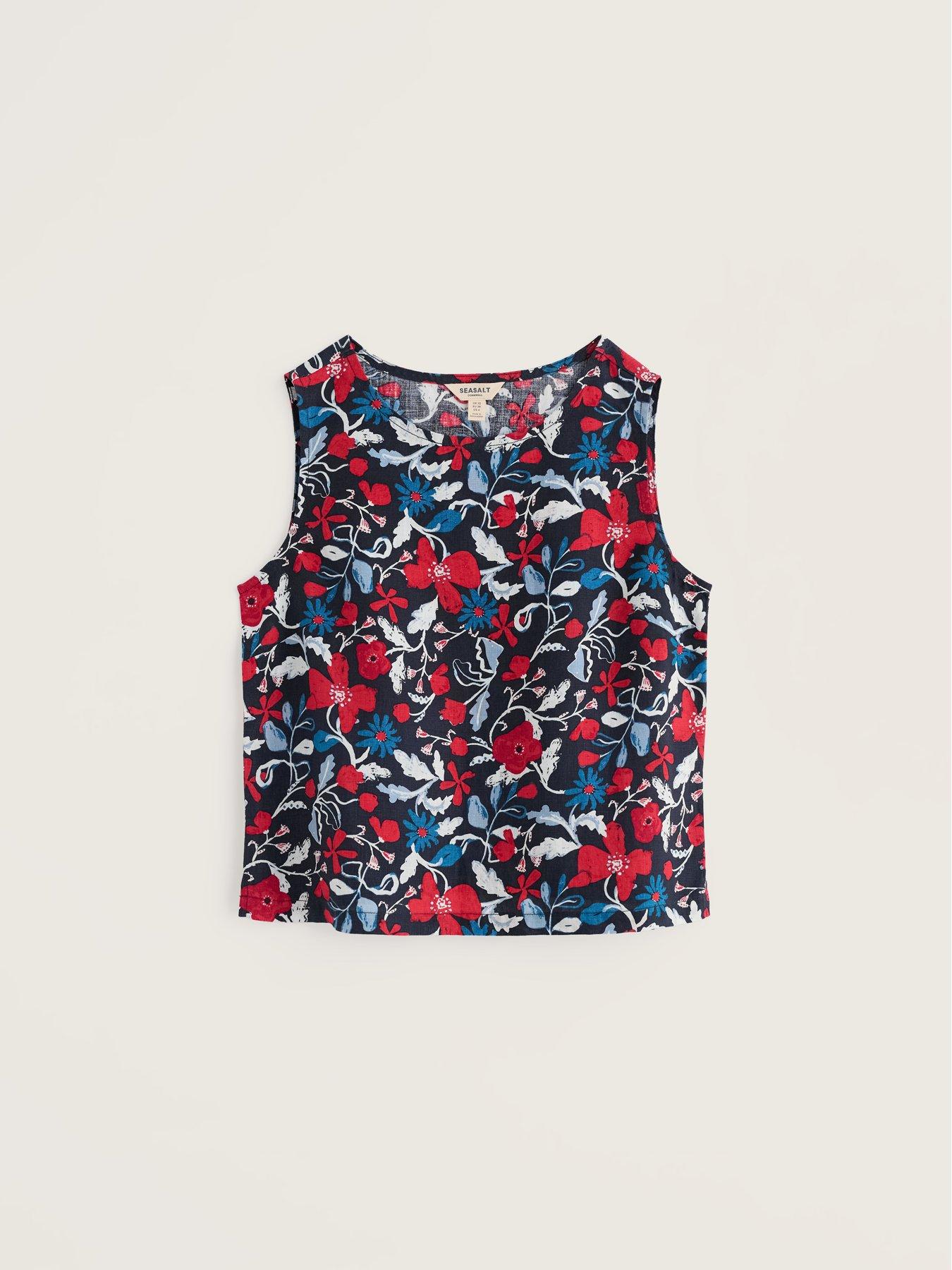 Image 4 of 5 of Seasalt Cornwall Colour Study Top Winding Meadow Maritime - Multi