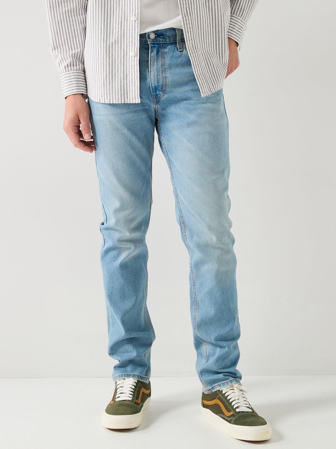Levi's 511 Slim Fit Kota Kupang Adapt Jeans, Light Blue, Size 32, Inside Leg Regular, Men