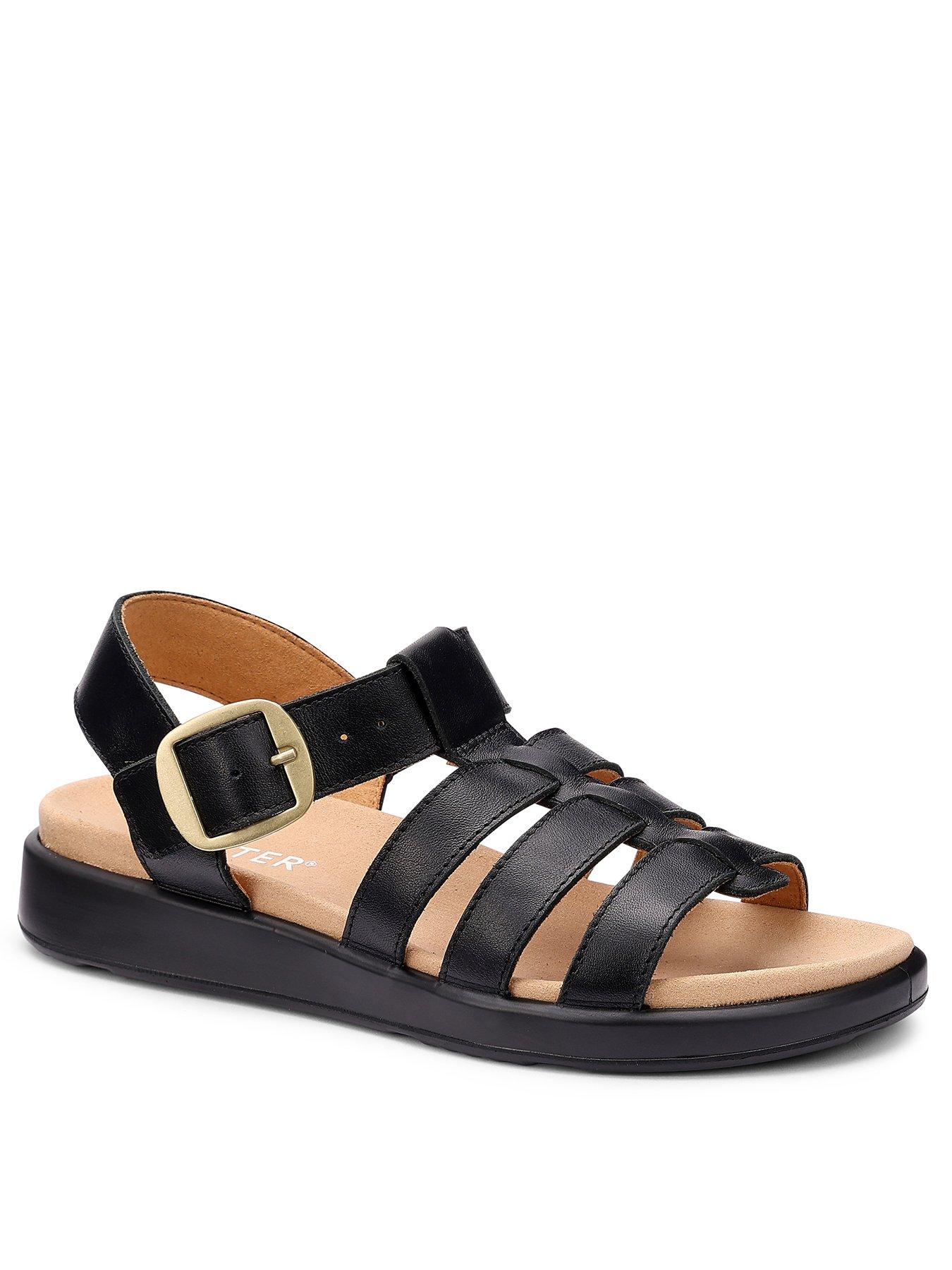 Image 2 of 5 of Hotter Alanya Wide - Black