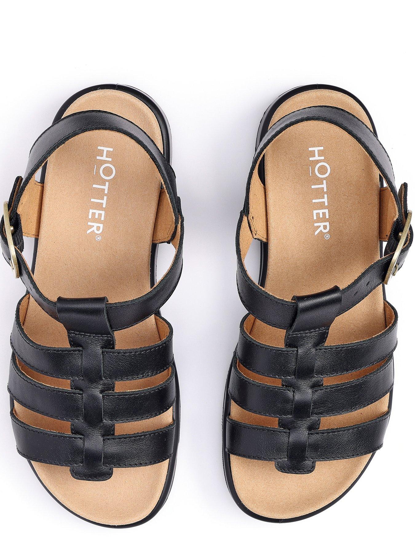 Image 4 of 5 of Hotter Alanya Wide - Black