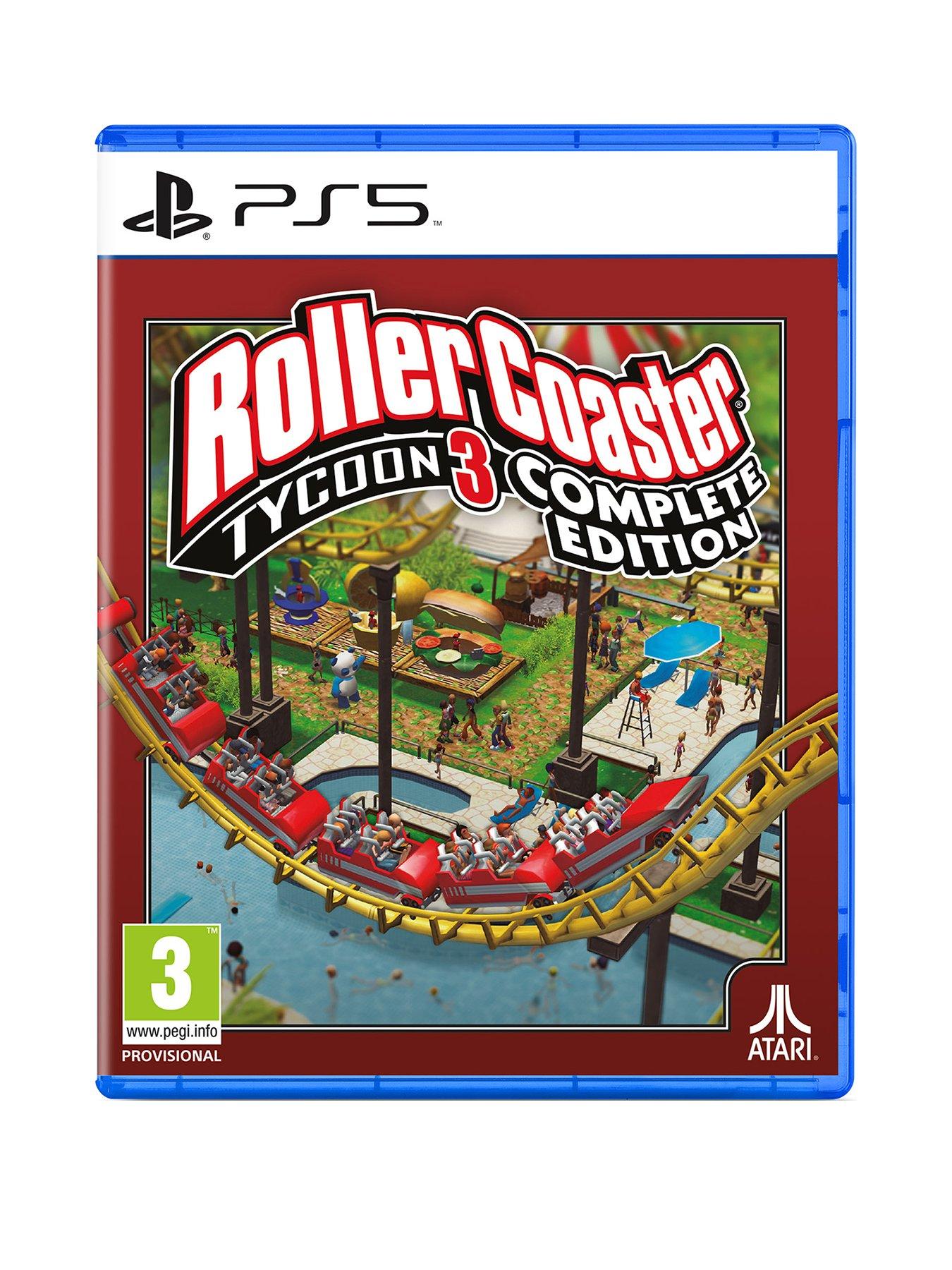 Image 1 of 7 of PlayStation 5 RollerCoaster Tycoon 3: Complete Edition PS5