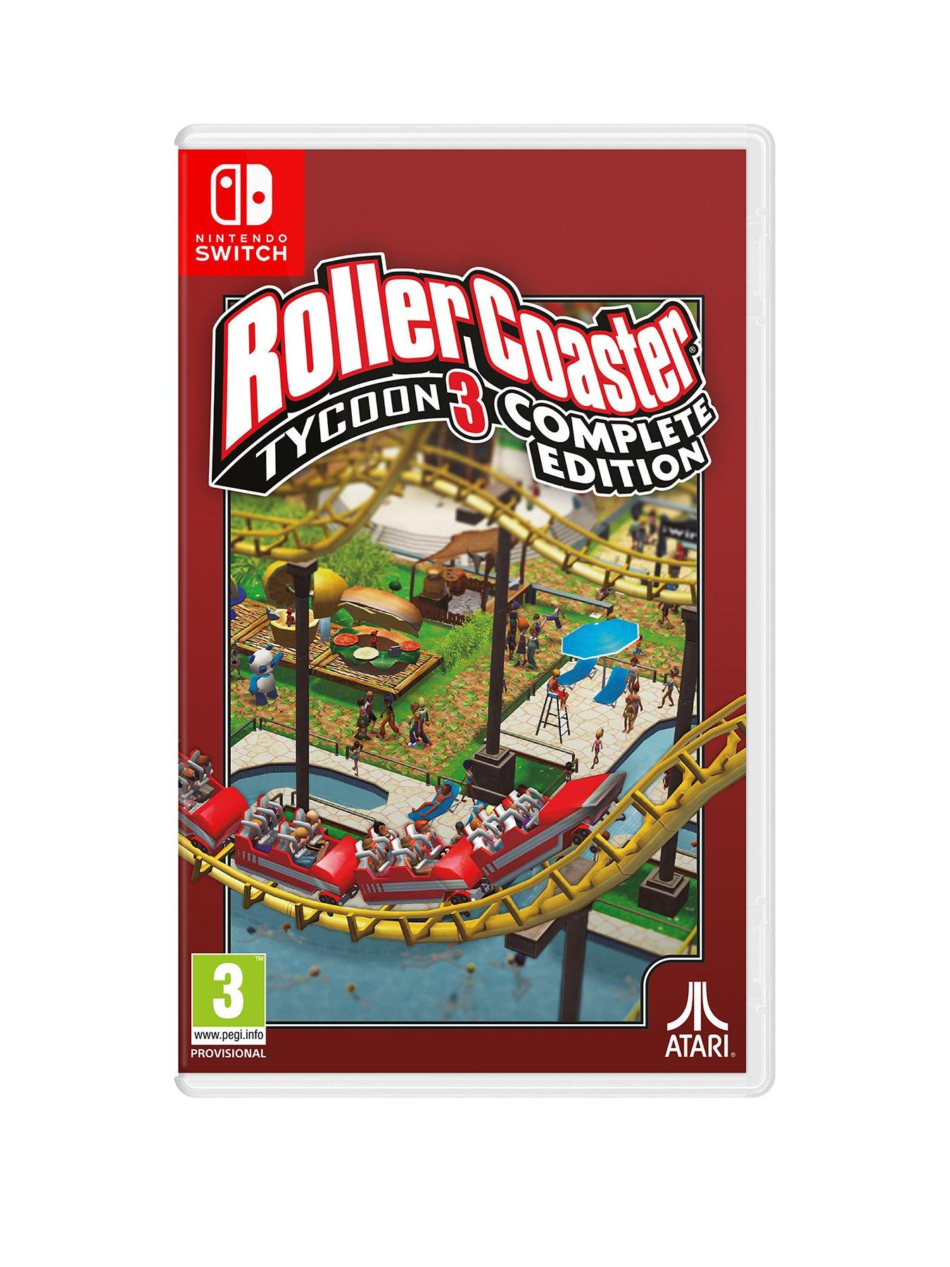 Image 1 of 7 of Nintendo Switch RollerCoaster Tycoon 3: Complete Edition