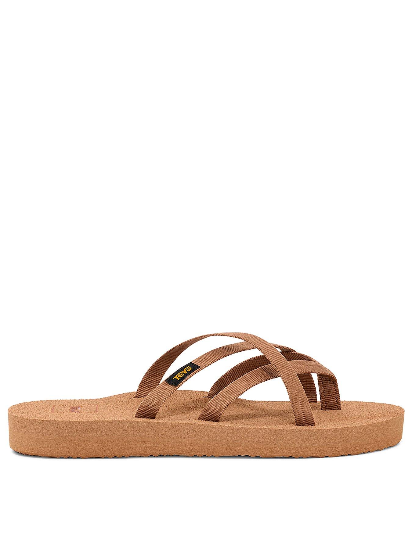 Women's Teva Womens Olowahu Mix B Sandals - Brown - Size: 4