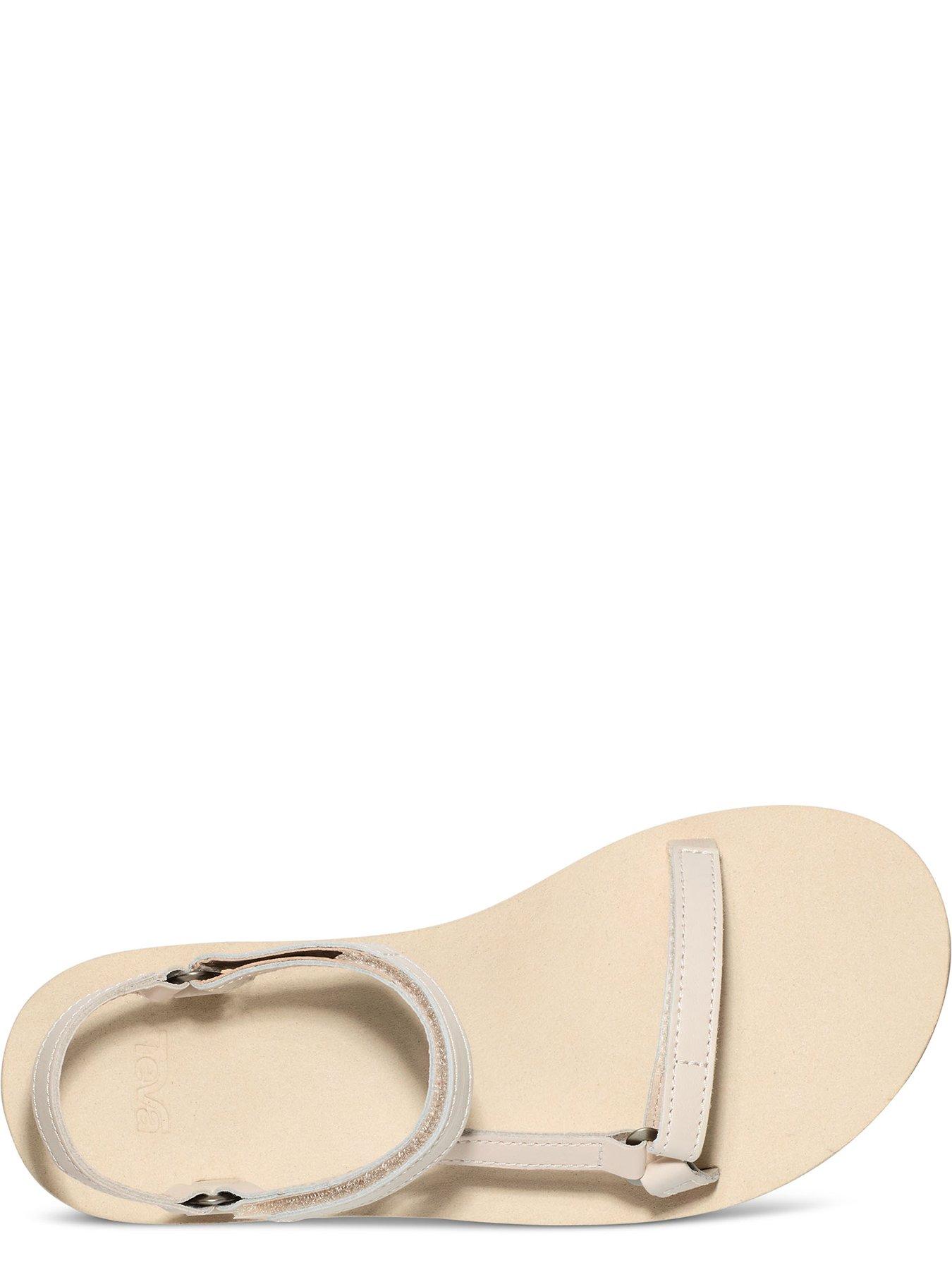 Image 4 of 6 of Teva Original Universal Slim Lea - White