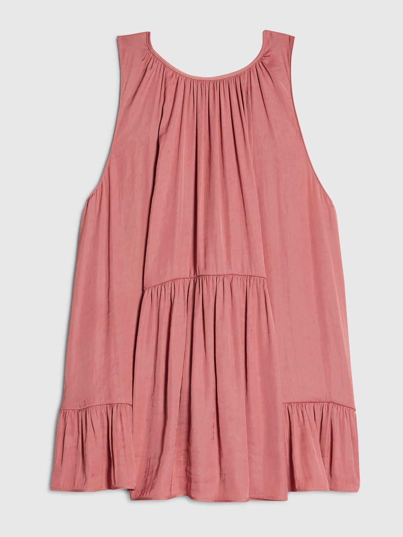 Image 5 of 6 of River Island Airflow Halter Top - Pink
