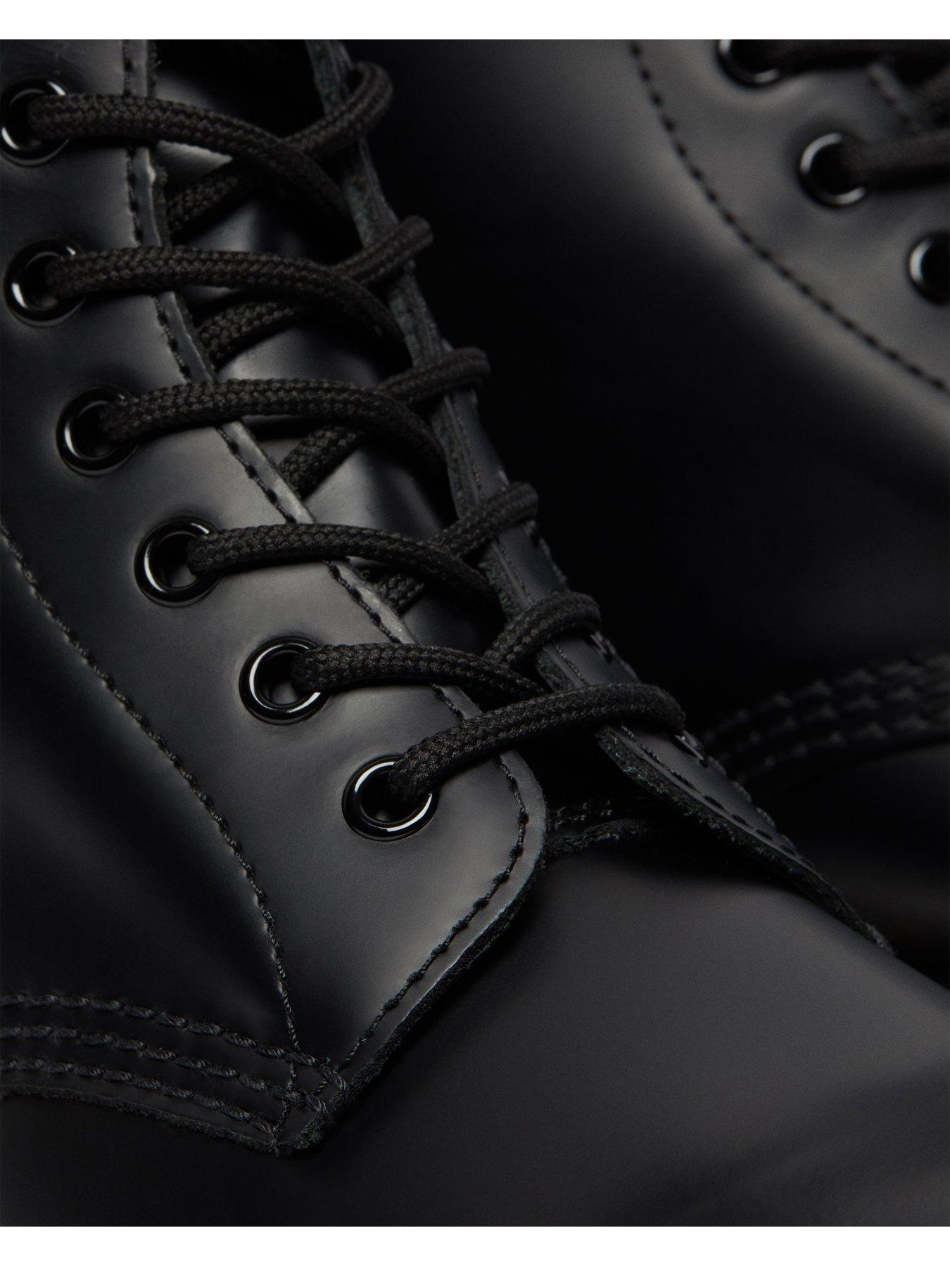Image 6 of 7 of Dr Martens Dr 1460 8 Eye Smooth Leather Lace Up Boots - Black