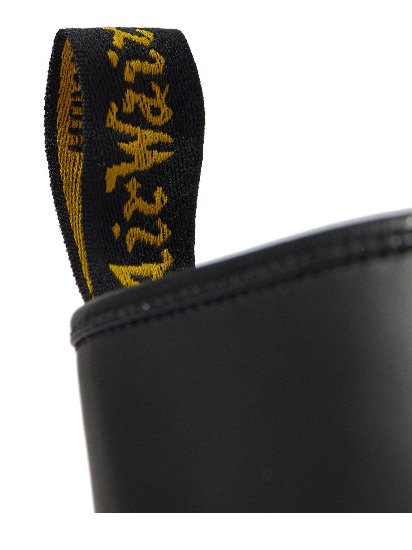 Image 7 of 7 of Dr Martens Dr 1460 8 Eye Smooth Leather Lace Up Boots - Black