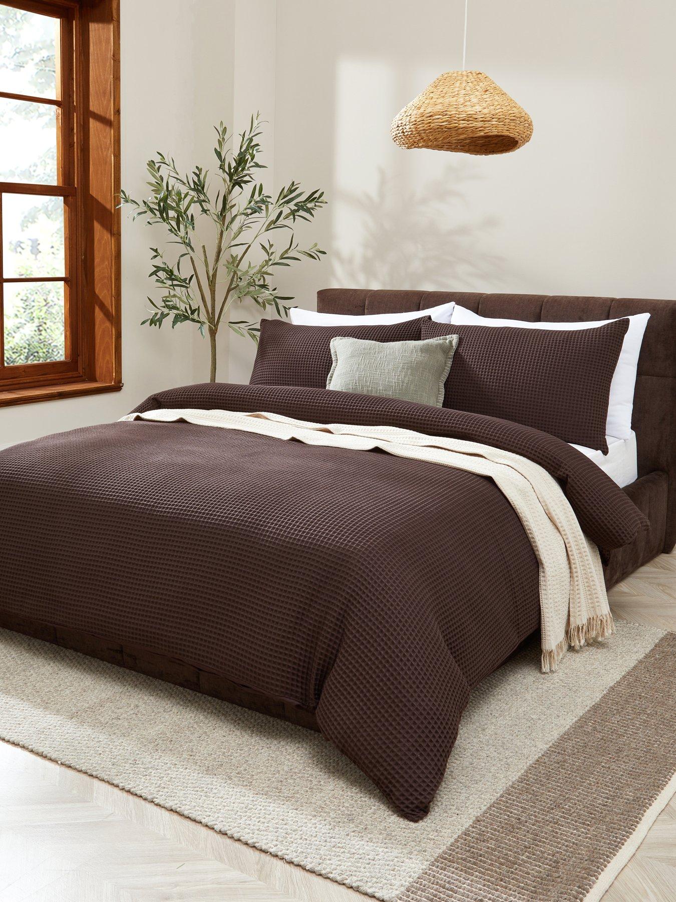 Michelle Keegan Home Chunky Waffle Duvet Set Ks