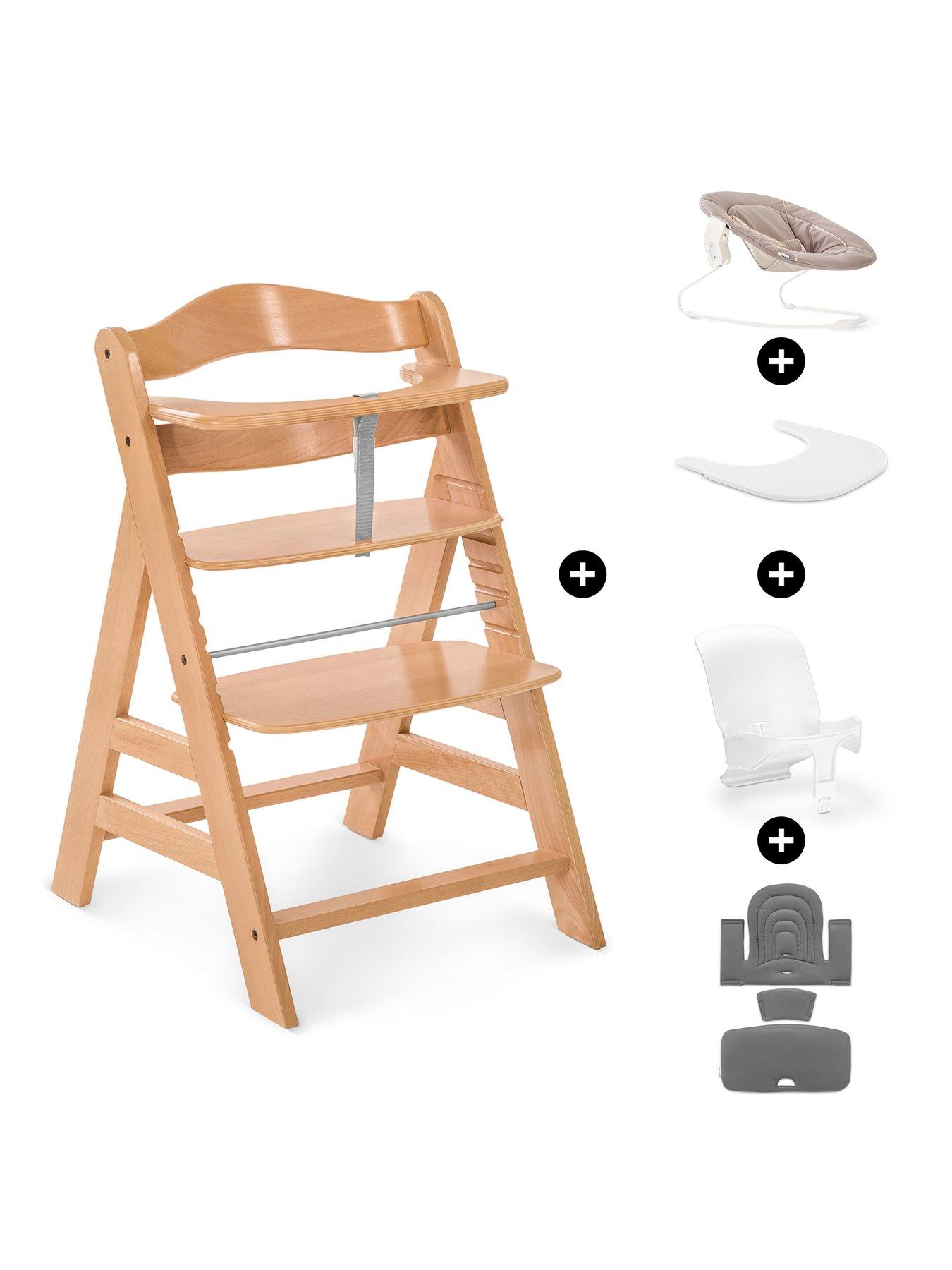 Hauck Alpha Highchair Bundle - Natural