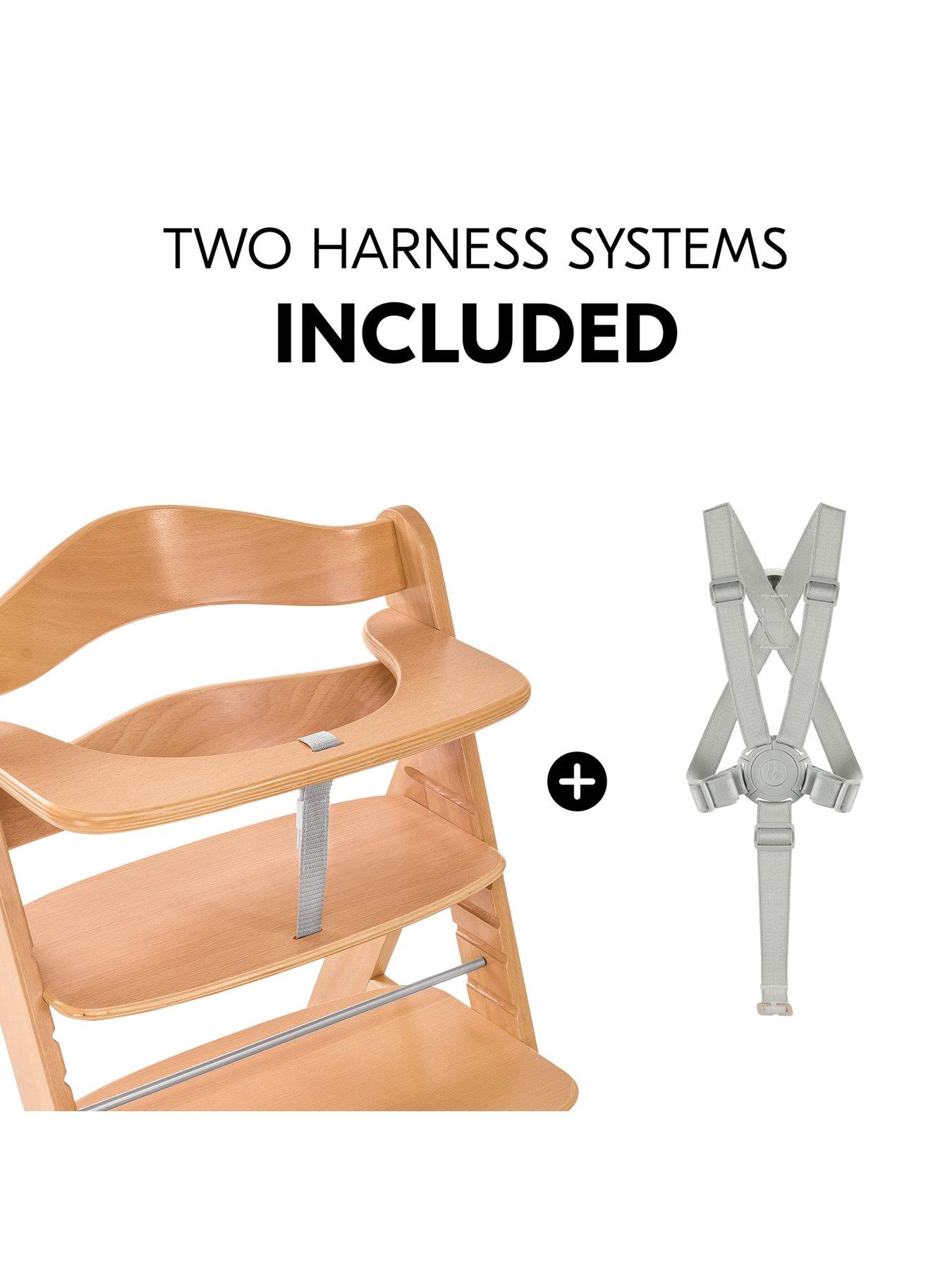 Image 3 of 8 of Hauck Alpha Highchair Bundle - Natural