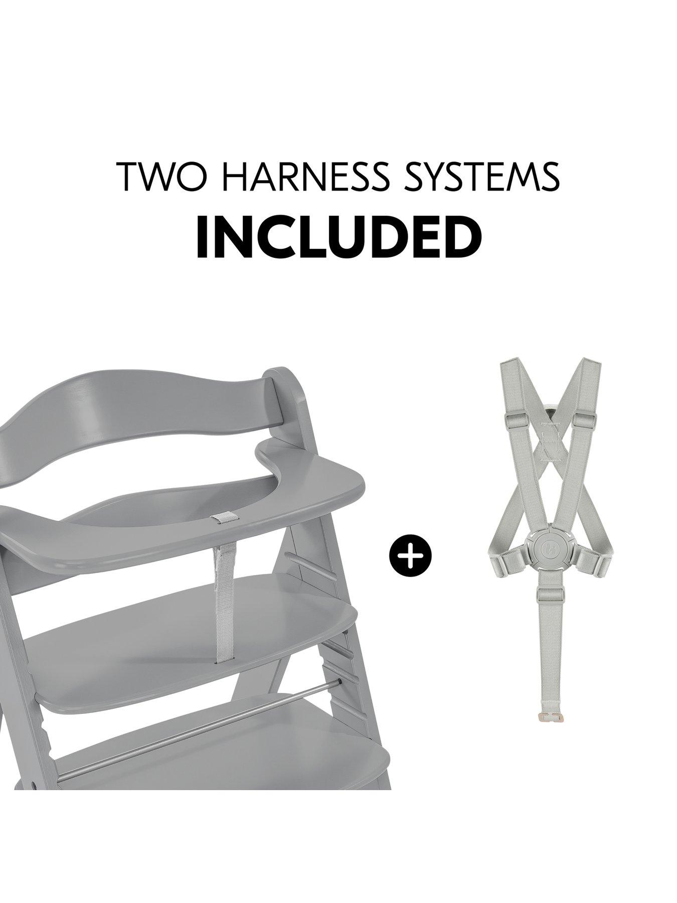 Image 3 of 8 of Hauck Alpha Highchair Premium Bundle - Grey