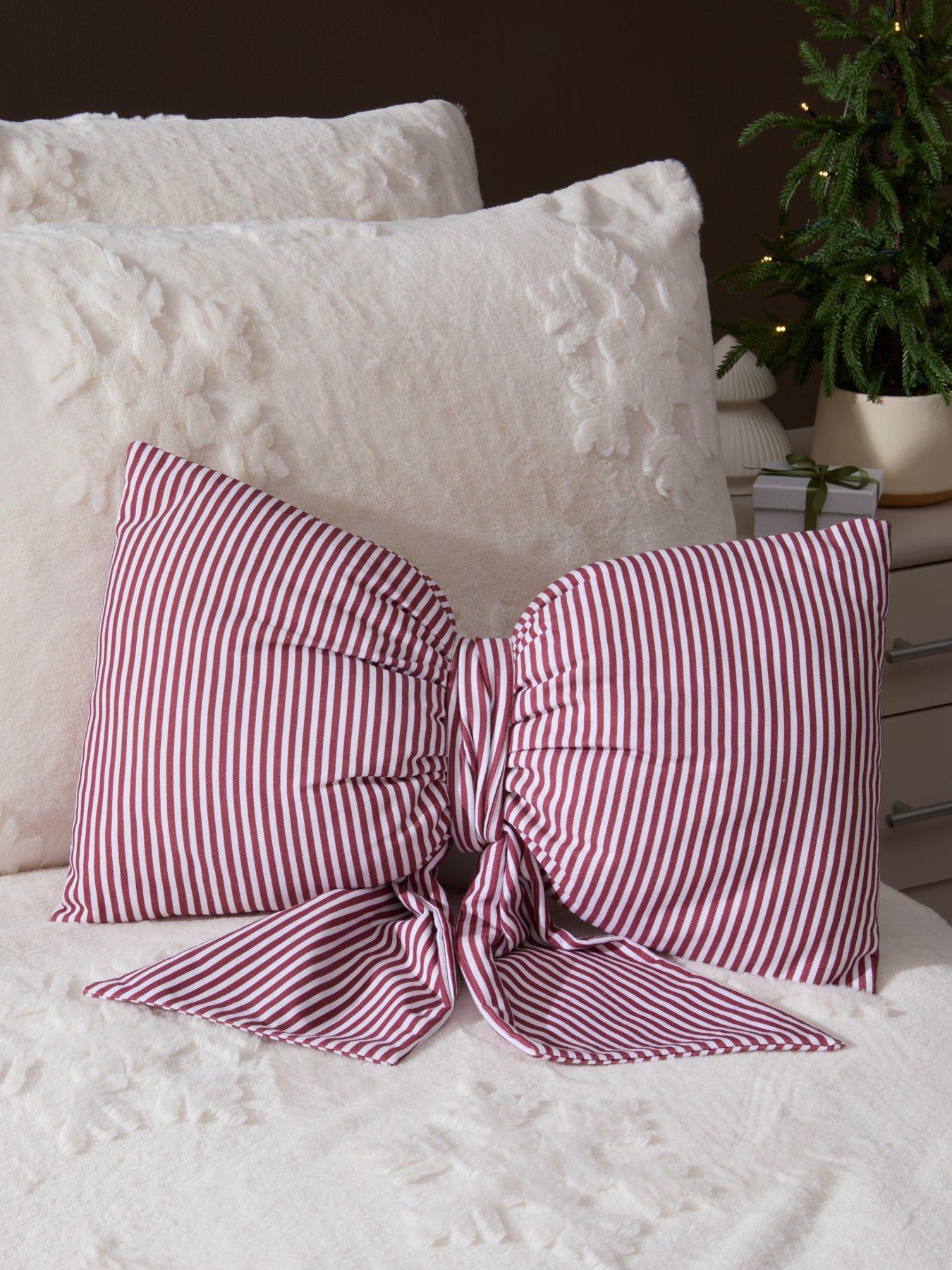 Image 1 of 5 of The Very Collection Bow Shaped Cushion