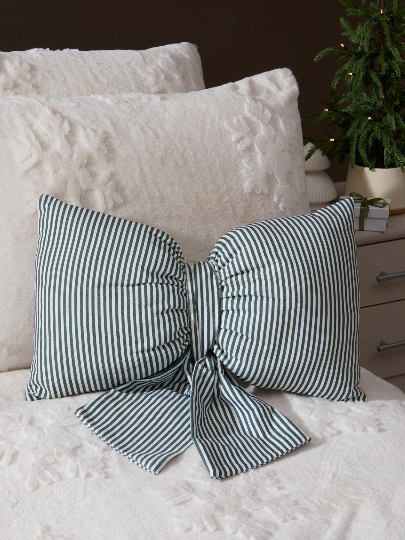 Image 1 of 5 of The Very Collection Bow Shaped Cushion