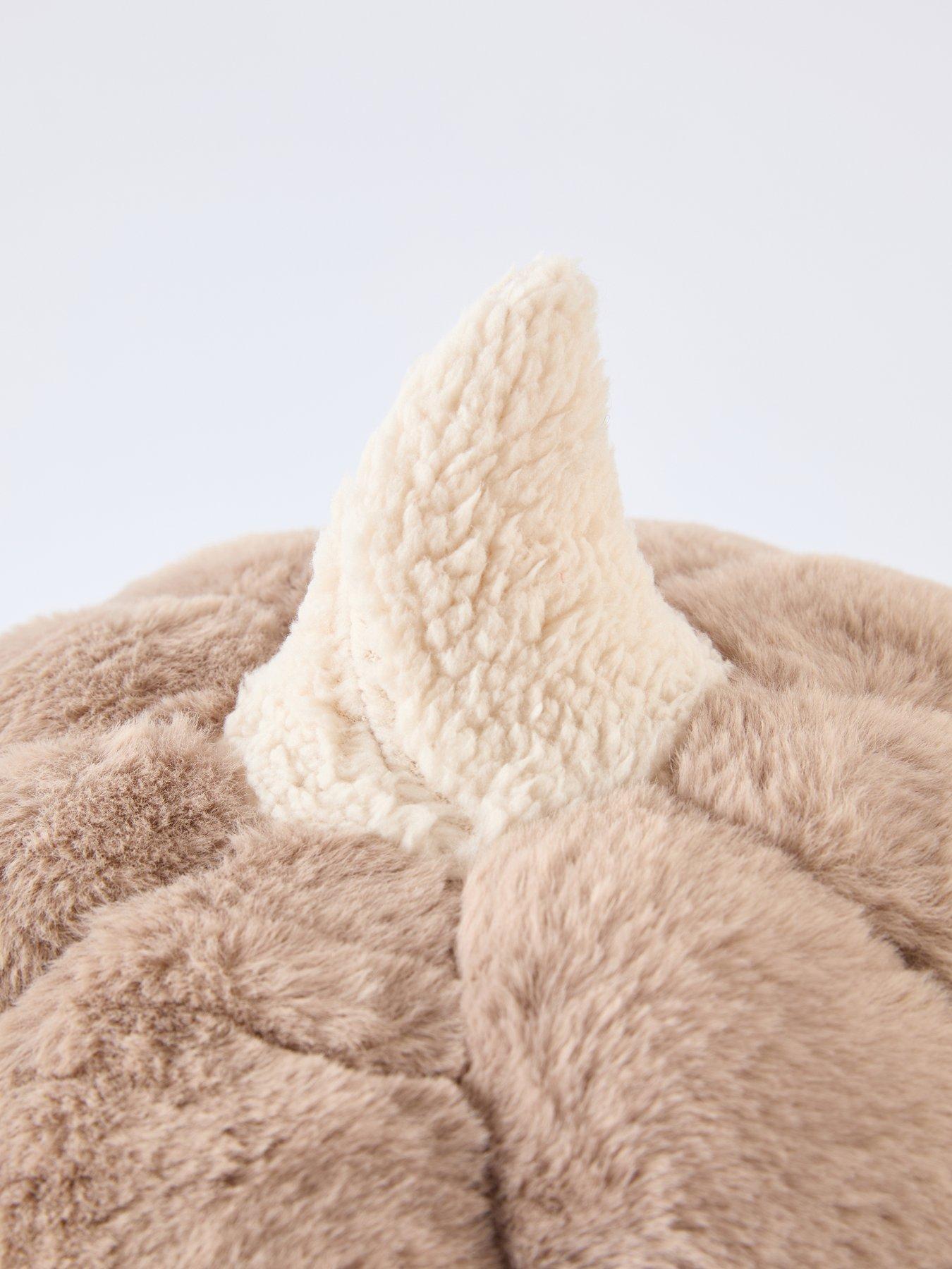 Image 3 of 7 of The Very Collection Pumpkin Fur Cushion