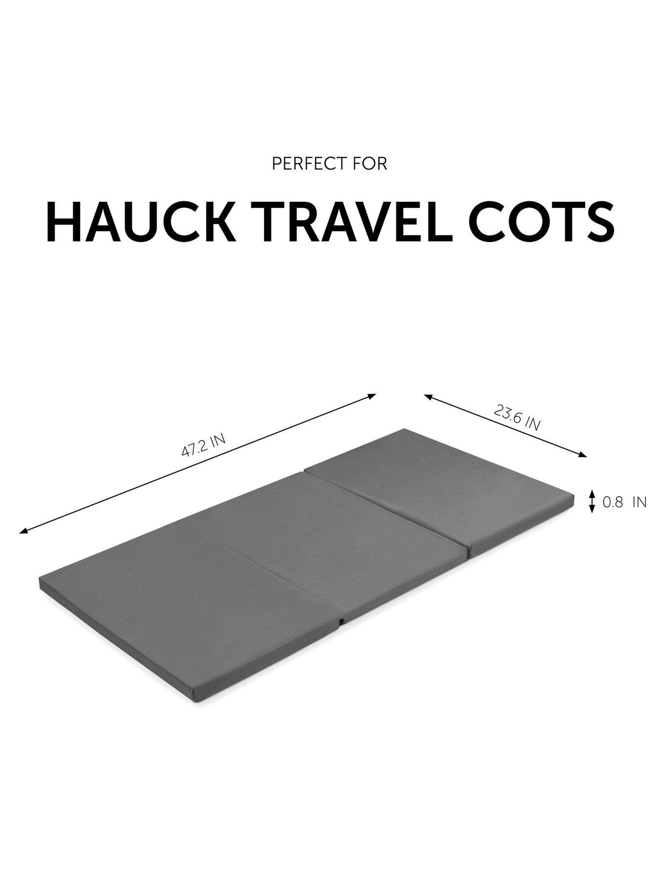 Image 3 of 6 of Hauck Sleeper Cot Bed Mattress - Grey