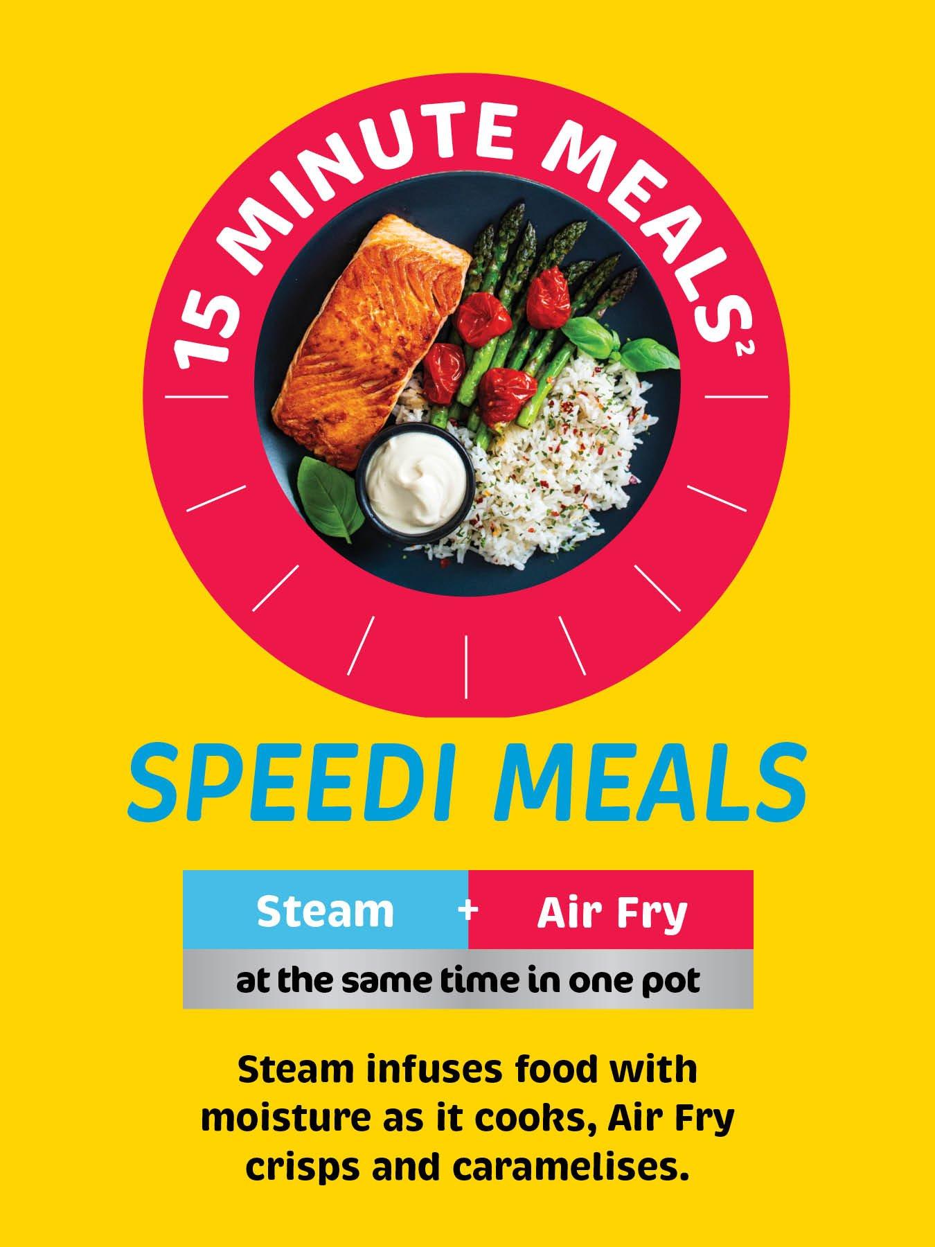 Image 4 of 7 of NINJA Speedi 12-in-1 Multi-cooker, Air Fryer &amp; Slow Cooker ON500UK